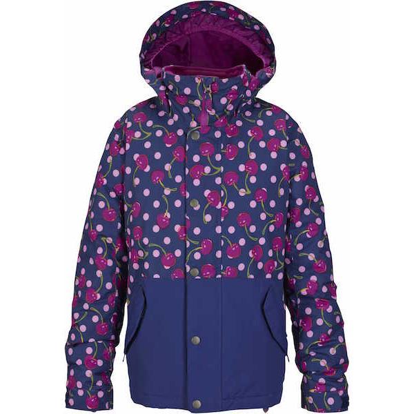 Burton Girls Echo Jacket - Waterproof Snowboard Jacket for Kids in Tutti Frutti/Spellbound Color, Size M - Perfect for Skiing, Snowboarding & Winter Outdoor Activities