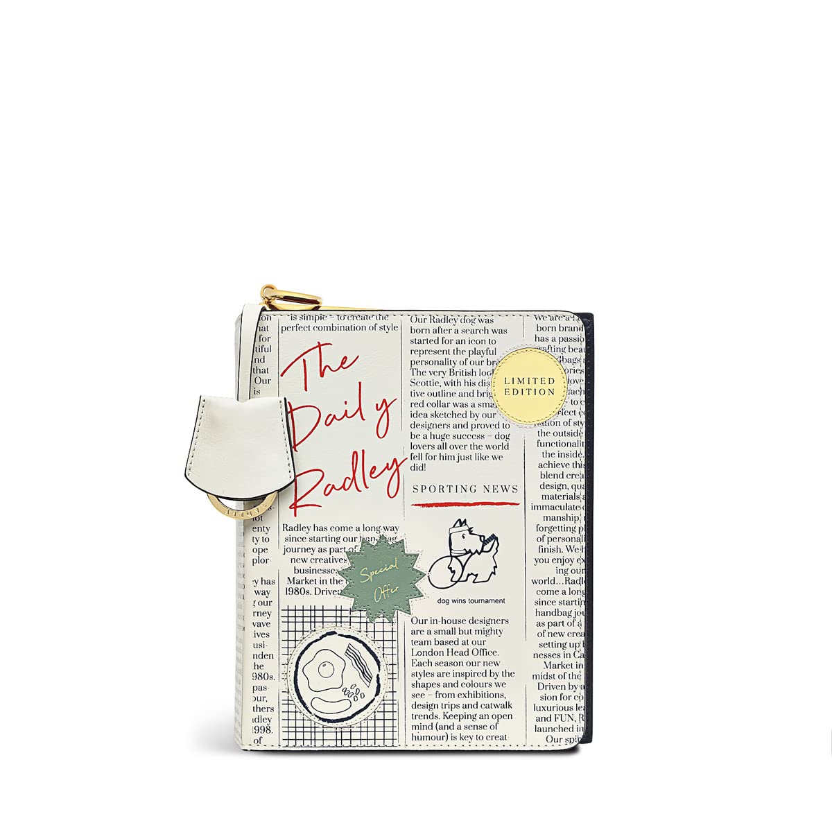 Radley London Book Street Small Flapover Crossbody Bag for Women - Stylish Leather Shoulder Purse, Perfect for Work, Travel & Everyday Use
