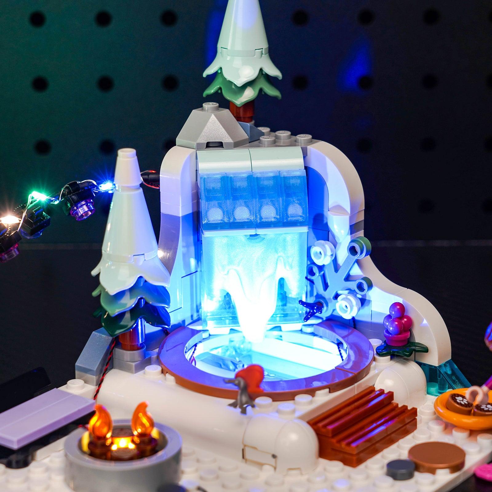 LED Lighting Kit for Igloo Holiday Adventure LEGO 41760 - Illuminate Aurora Beauty with Friends | Perfect for LEGO Displays, Nighttime Play & Winter-Themed Decorations