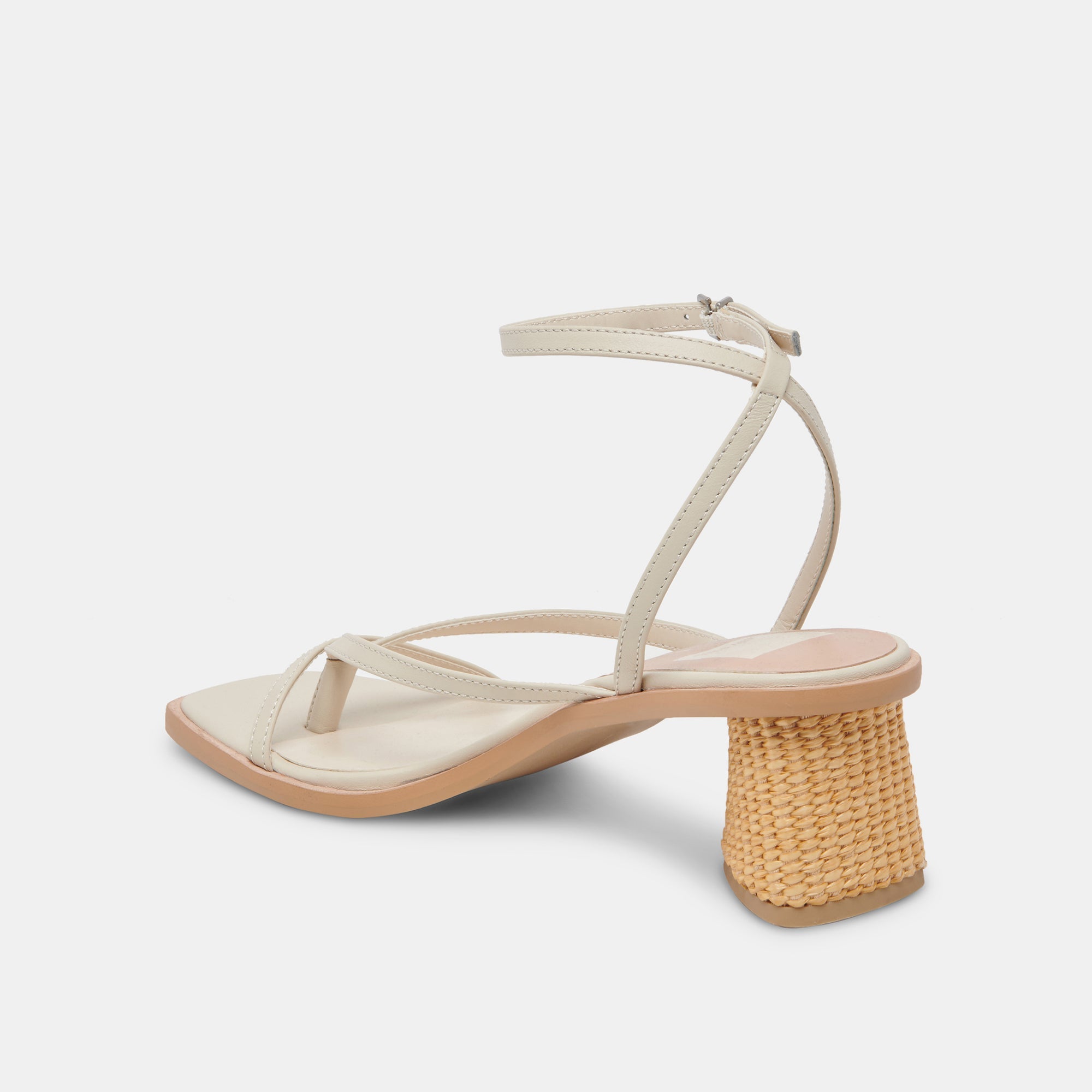 BANITA Women's Wide Comfort Sandals in Ivory Genuine Leather - Perfect for Beach, Vacation & Summer Outfits