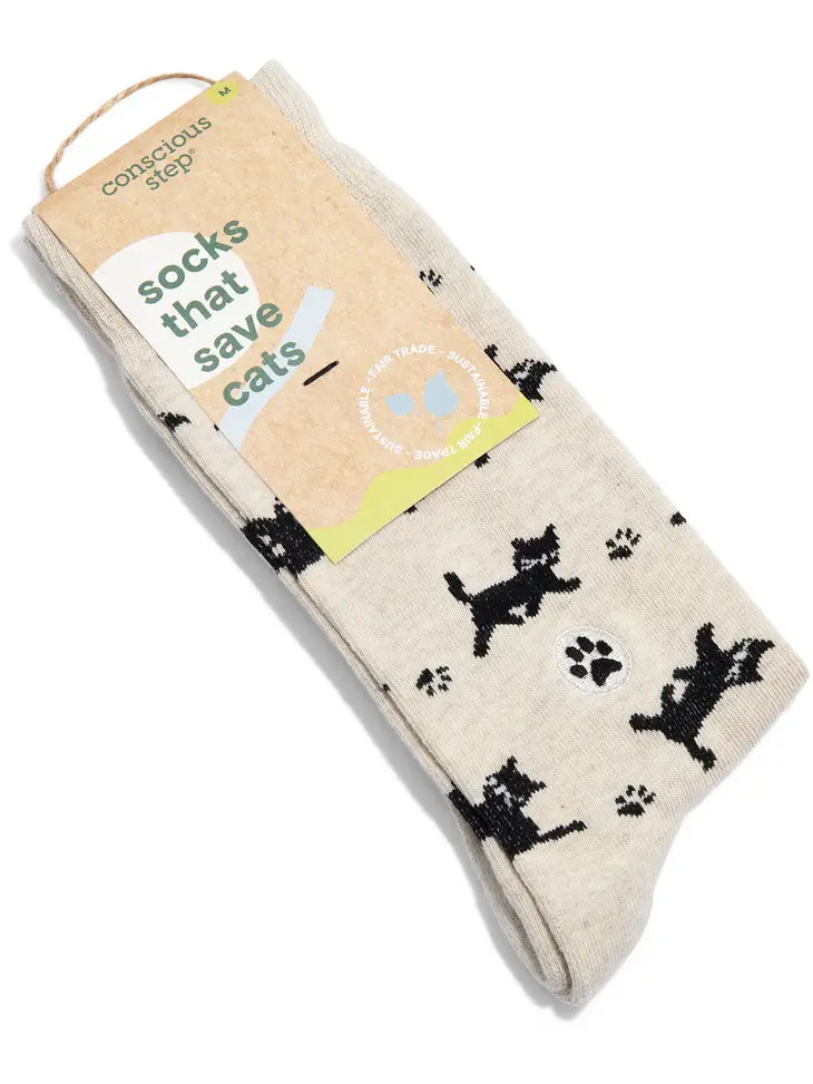 Black Cat Socks - Cute & Comfortable Cat-Themed Socks for Women & Men - Perfect for Cat Lovers, Gifts & Casual Wear