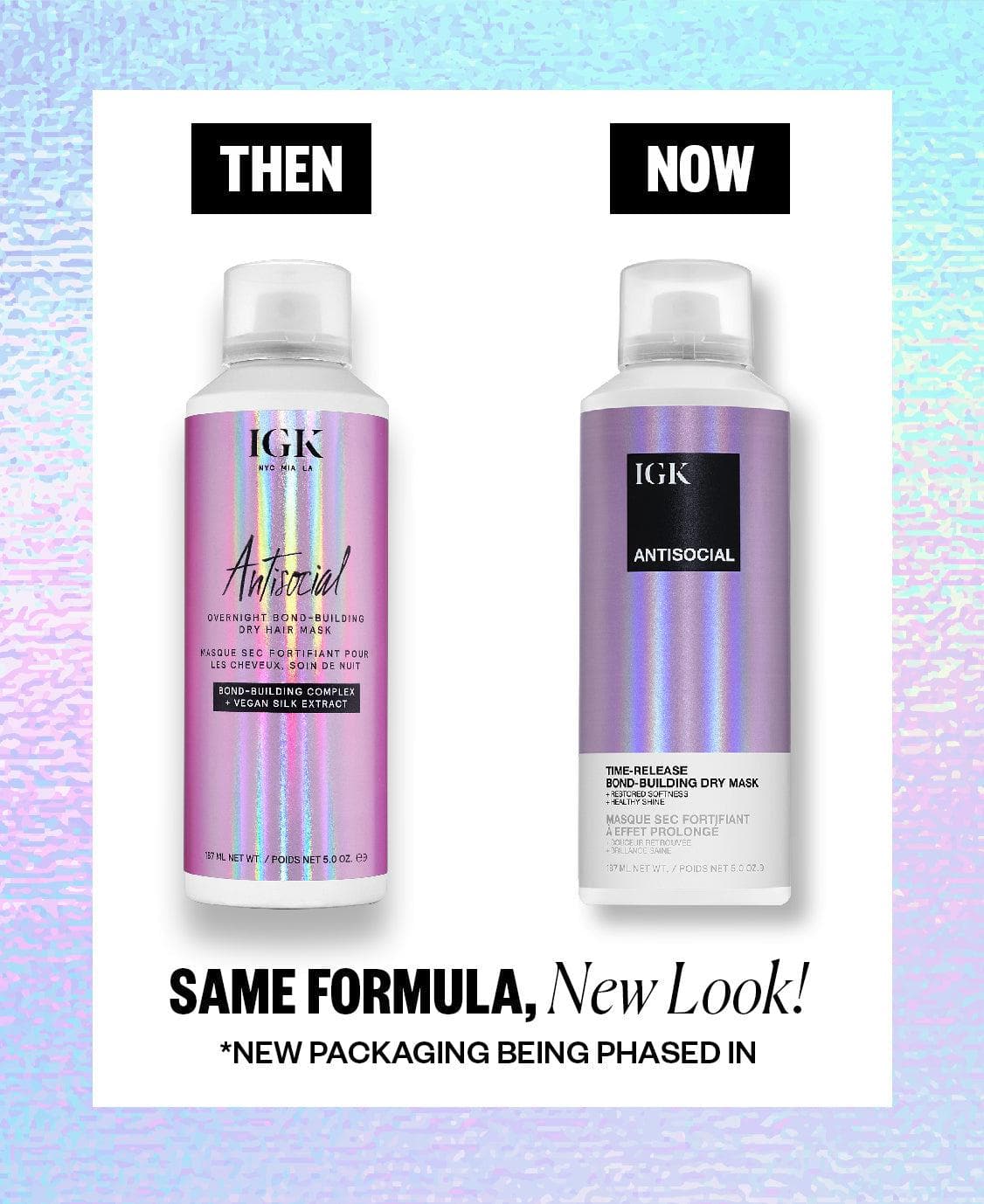 Antisocial Repairing Dry Hair Mask - Buy 1 Get 1 Free (3 Pack) | Deep Conditioning Treatment for Damaged Hair | Perfect for Salon-Quality Hair Care at Home