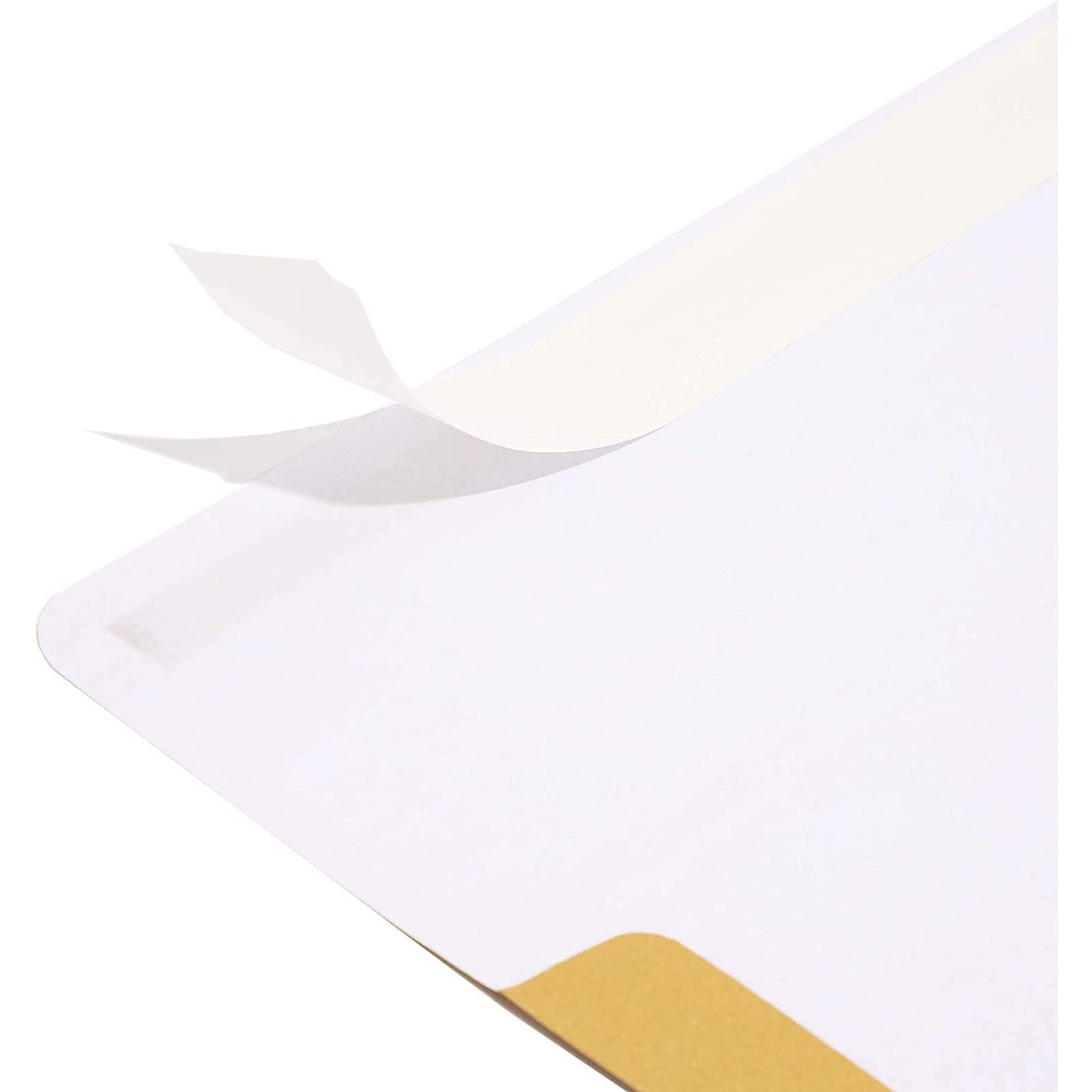 50 Pack A7 Metallic Gold Self-Sealing Envelopes for 5x7 Cards - Bulk Gold Envelopes for Wedding Invitations, Birthday Party, Greeting Cards & Thank You Notes | Perfect for DIY Crafts, Stationery & Special Occasions