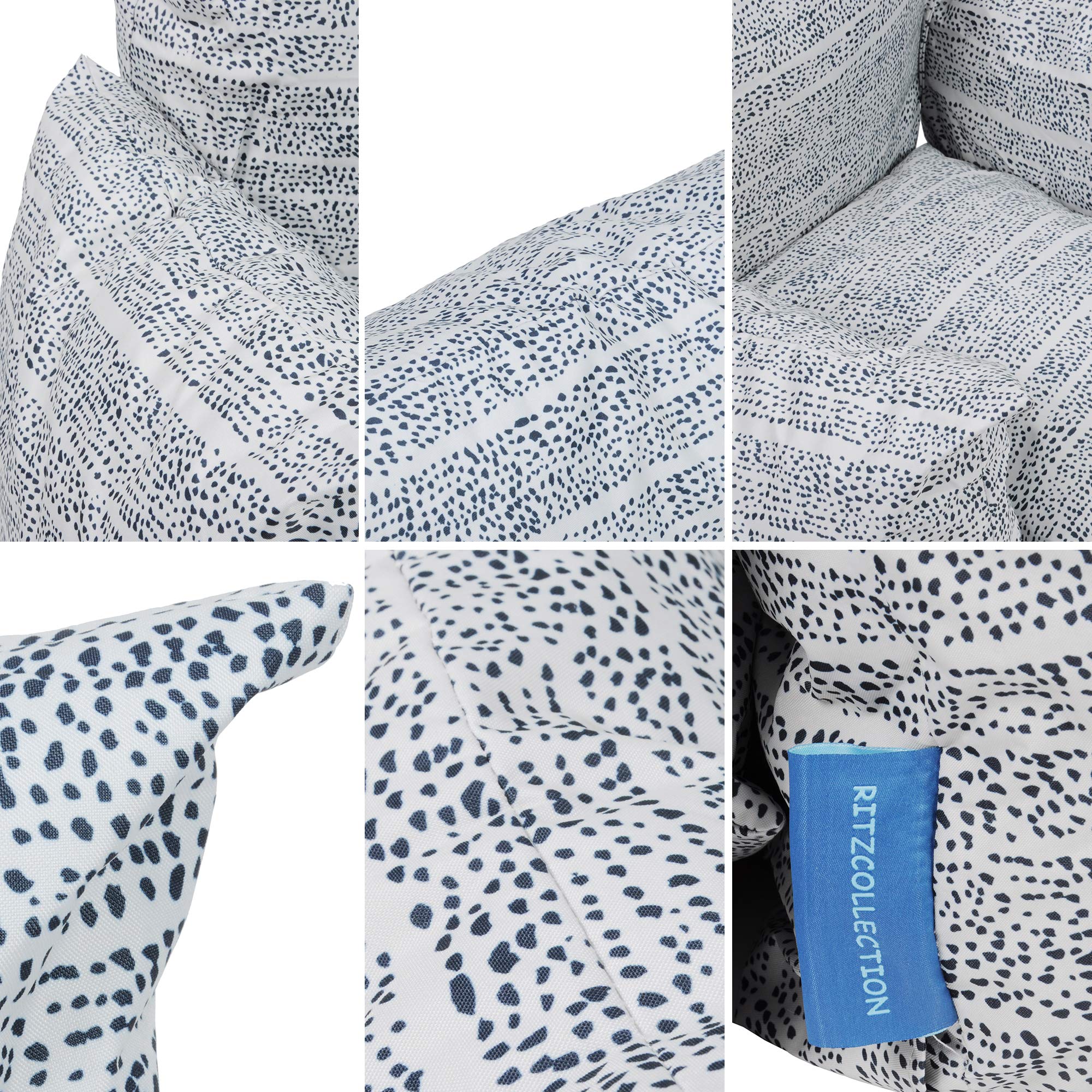 Dporticus Inflatable Floor Sofa Cushion - Lightweight Gaming Chair, Bean Bag Lounger for Adults, Portable Lazy Couch for Living Room, Bedroom & Outdoor Use - Comfortable Seating for Video Games, Movie Nights & Relaxation (Gray)