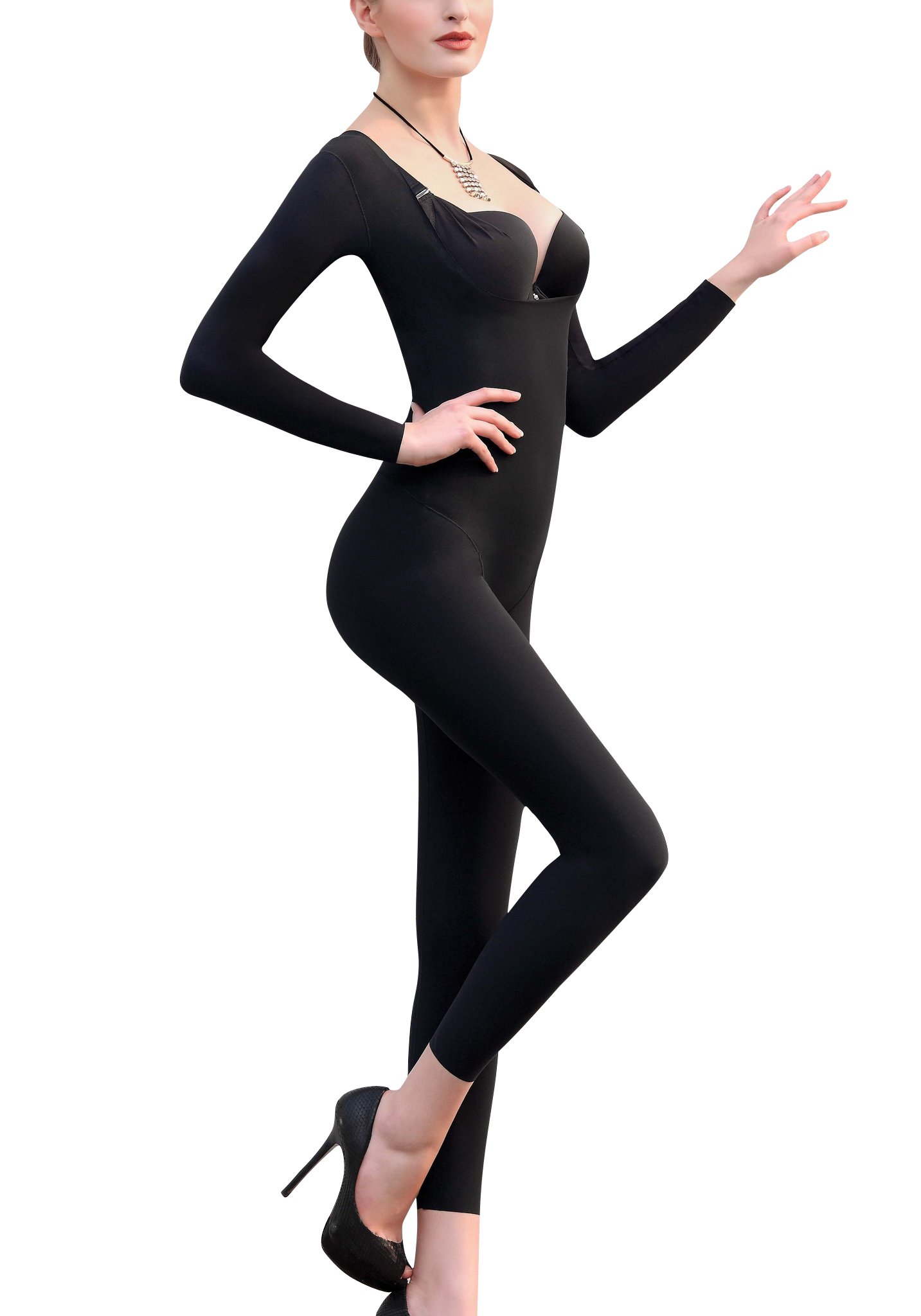 Best Classic Open Bust Full Body & Thighs Shapewear for Women - Tummy Control & Slimming Underwear for Dresses, Jeans & Special Occasions