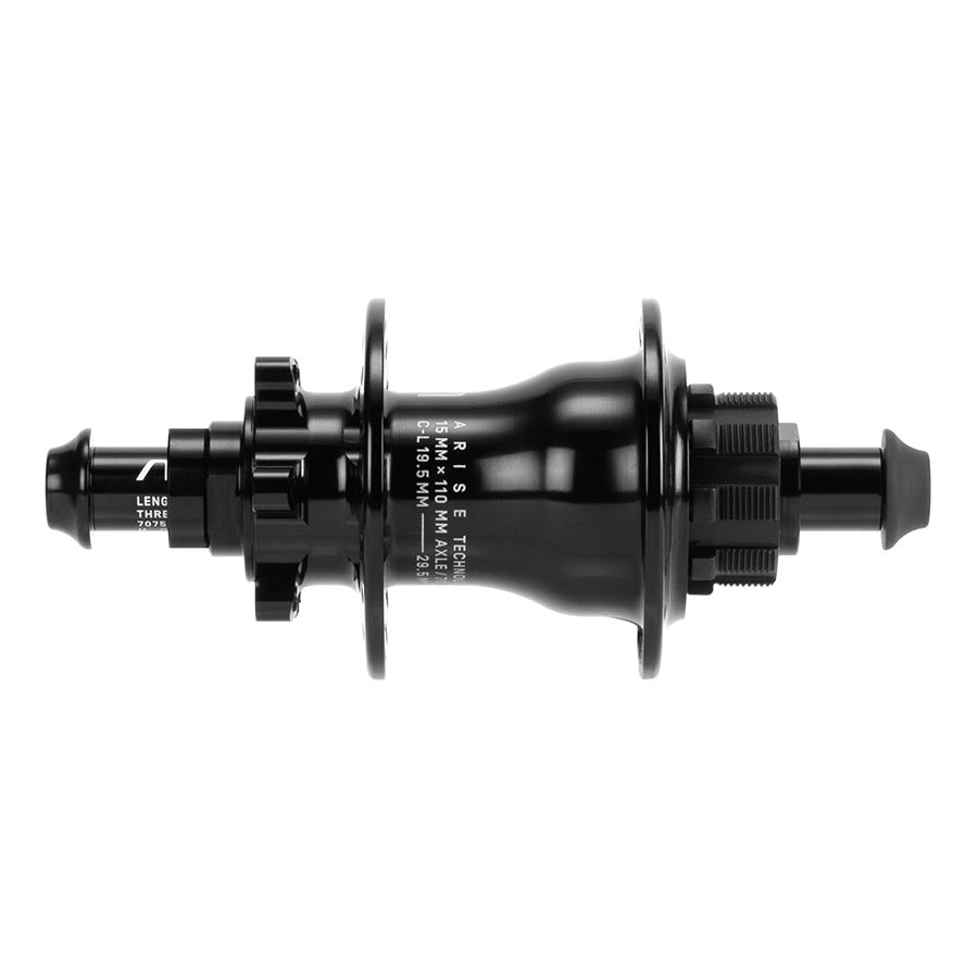 ARISE Echo Hub Rear 36H 110mm BMX Cassette - Black | High-Performance BMX Bike Rear Hub for Racing & Street Riding