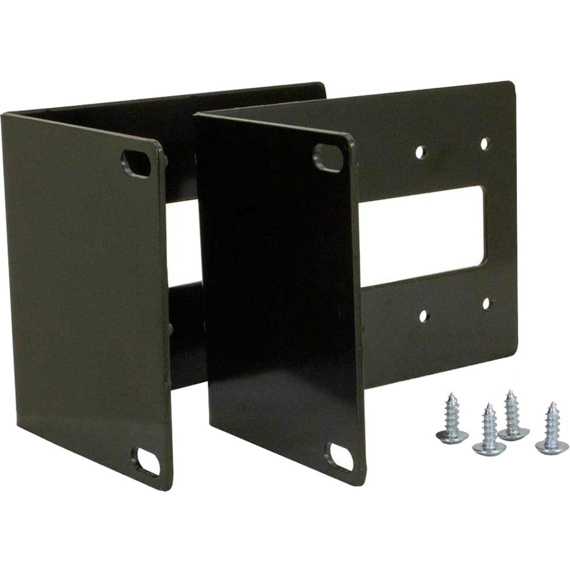 Transition Networks 1U/2U Rack Mount Bracket for Network Equipment - Secure & Durable Server Rack Mounting Solution for Data Centers & IT Closets