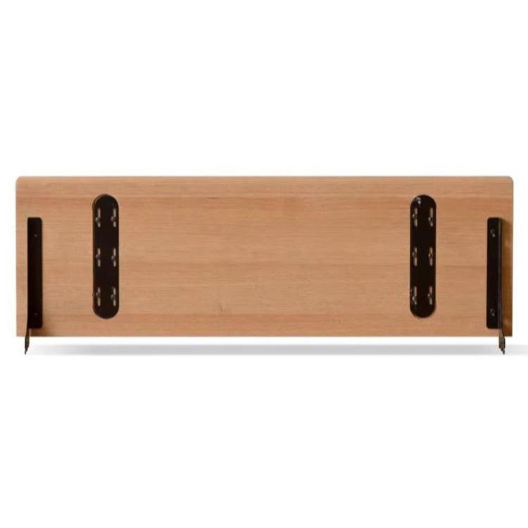 Oak Solid Wood Wall Hanging System & Storage Rack Combo - Durable Wooden Shelf Organizer for Kitchen, Bathroom, Bedroom & Office Storage Solutions