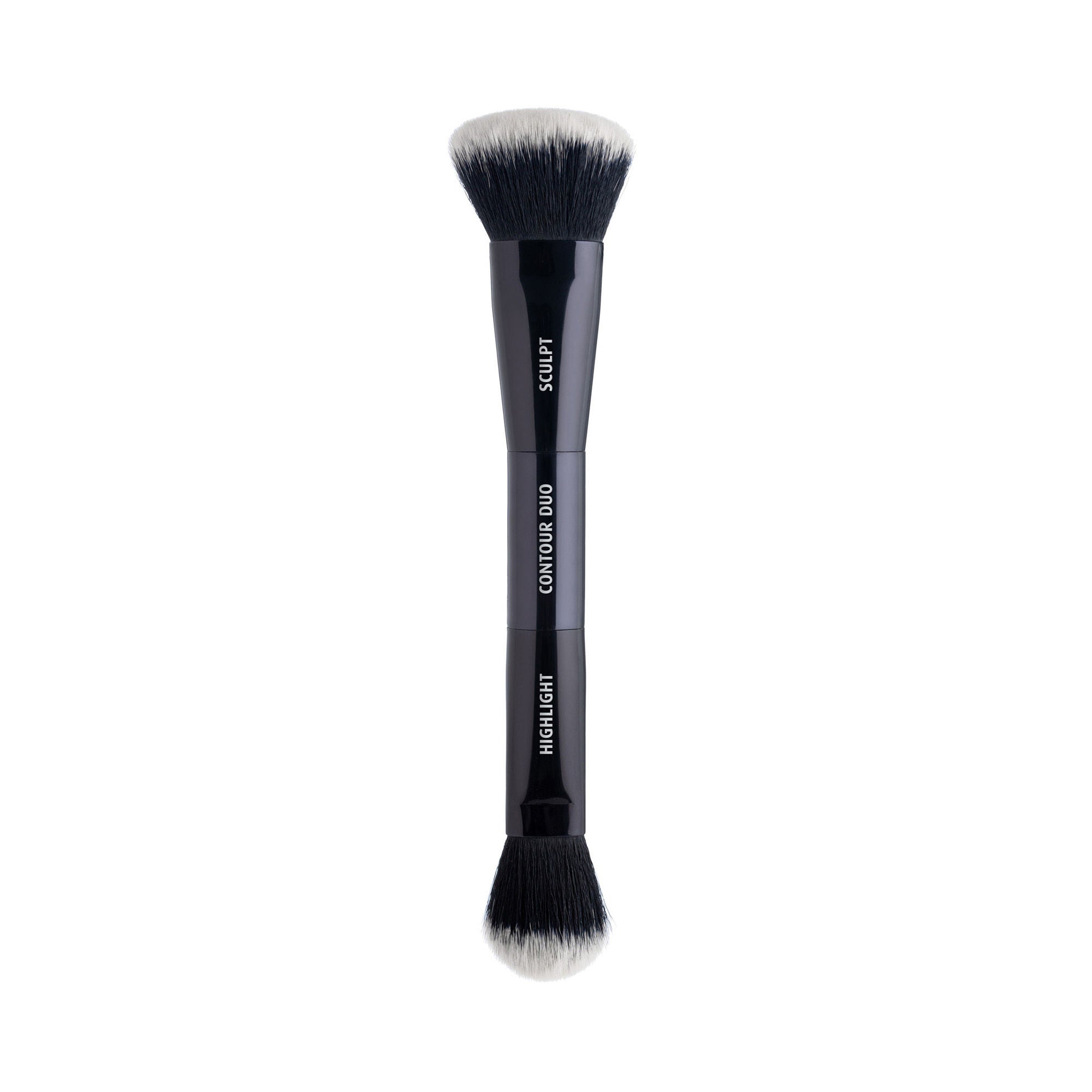 Contour Duo Brush - Dual-Ended Makeup Brush for Blending & Contouring | Perfect for Professional & Everyday Makeup Application