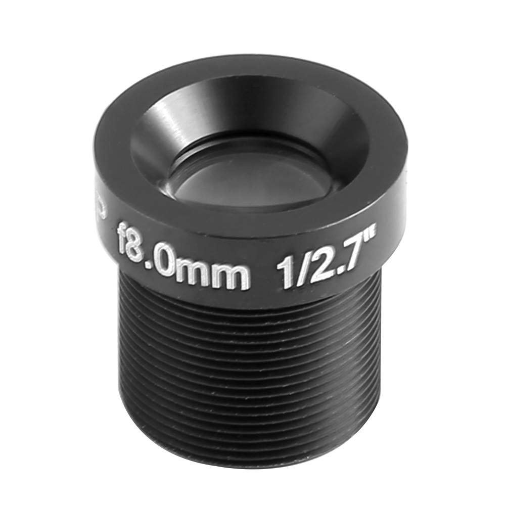 8mm 1080p HD Security Camera Lens - Wide Angle Replacement Lens for CCTV & IP Cameras - Perfect for Home Surveillance, Business Security & Outdoor Monitoring