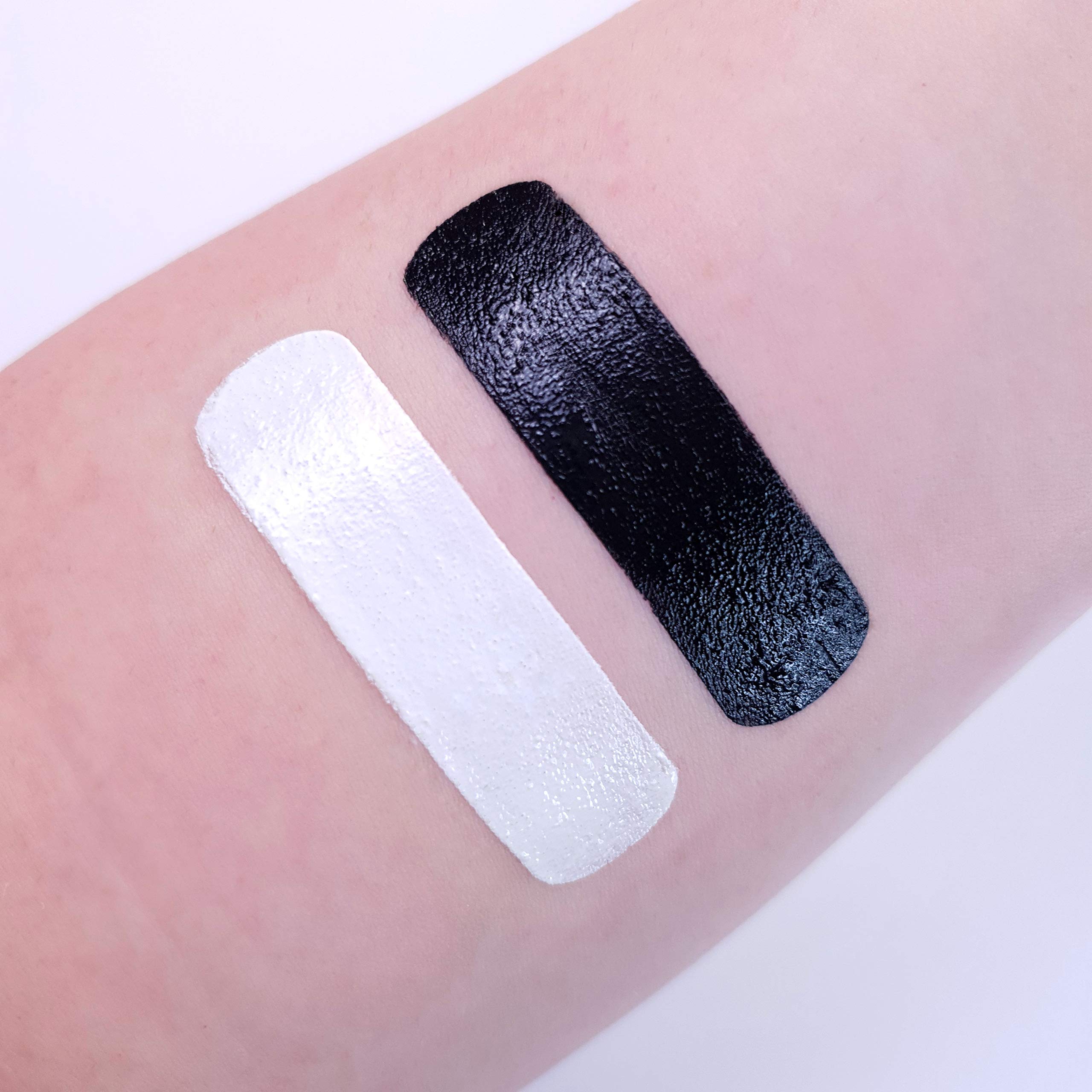 Moon Creations Face Paint Stick & Body Crayon Set - Non-Toxic, Washable Monochrome Makeup for Kids & Adults (0.12oz) - Perfect for Halloween, Costume Parties & Face Painting Events