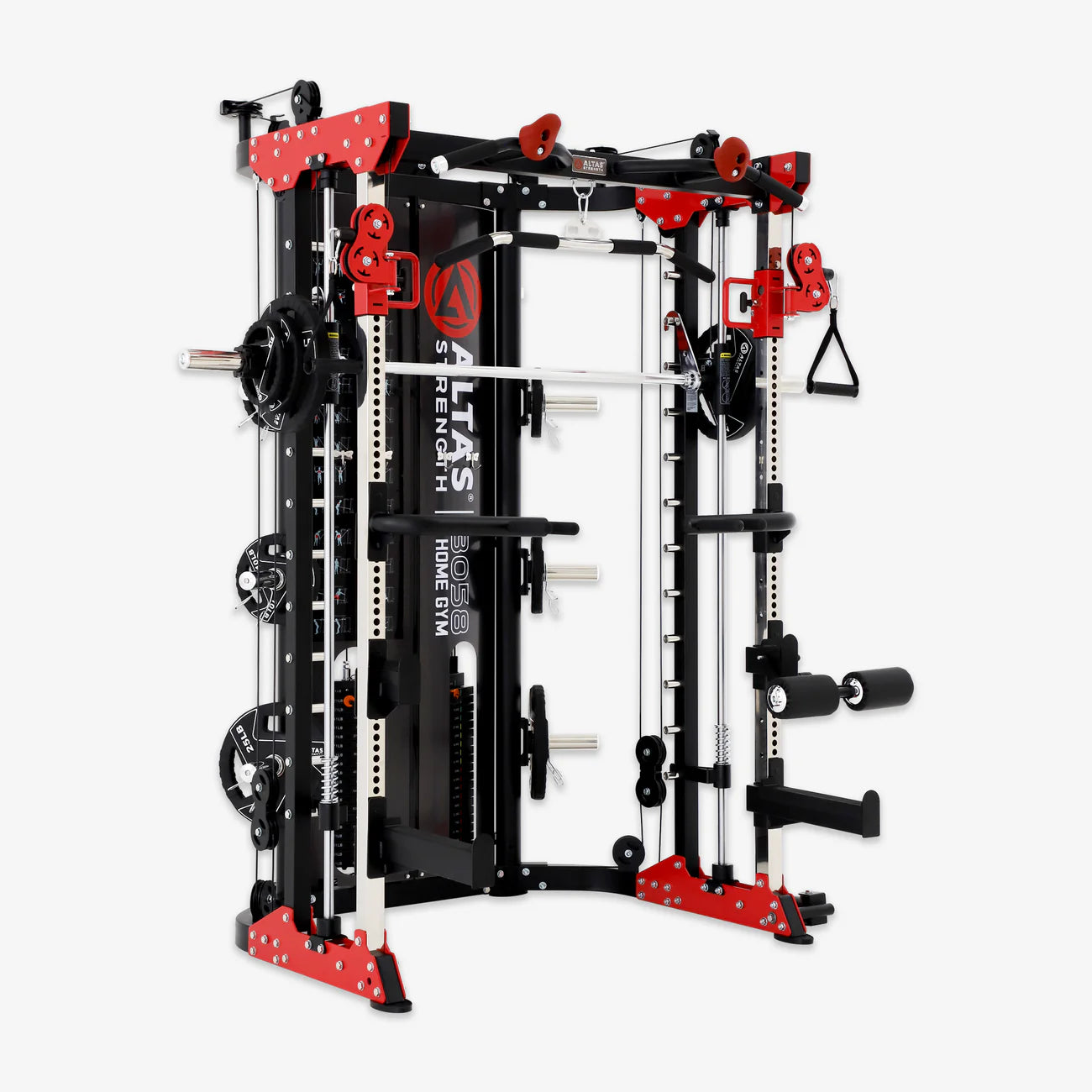 Altas Strength AL 3058G Light Commercial Smith Machine - Heavy Duty Gym Equipment for Home & Commercial Use | Perfect for Strength Training & Weight Lifting Workouts