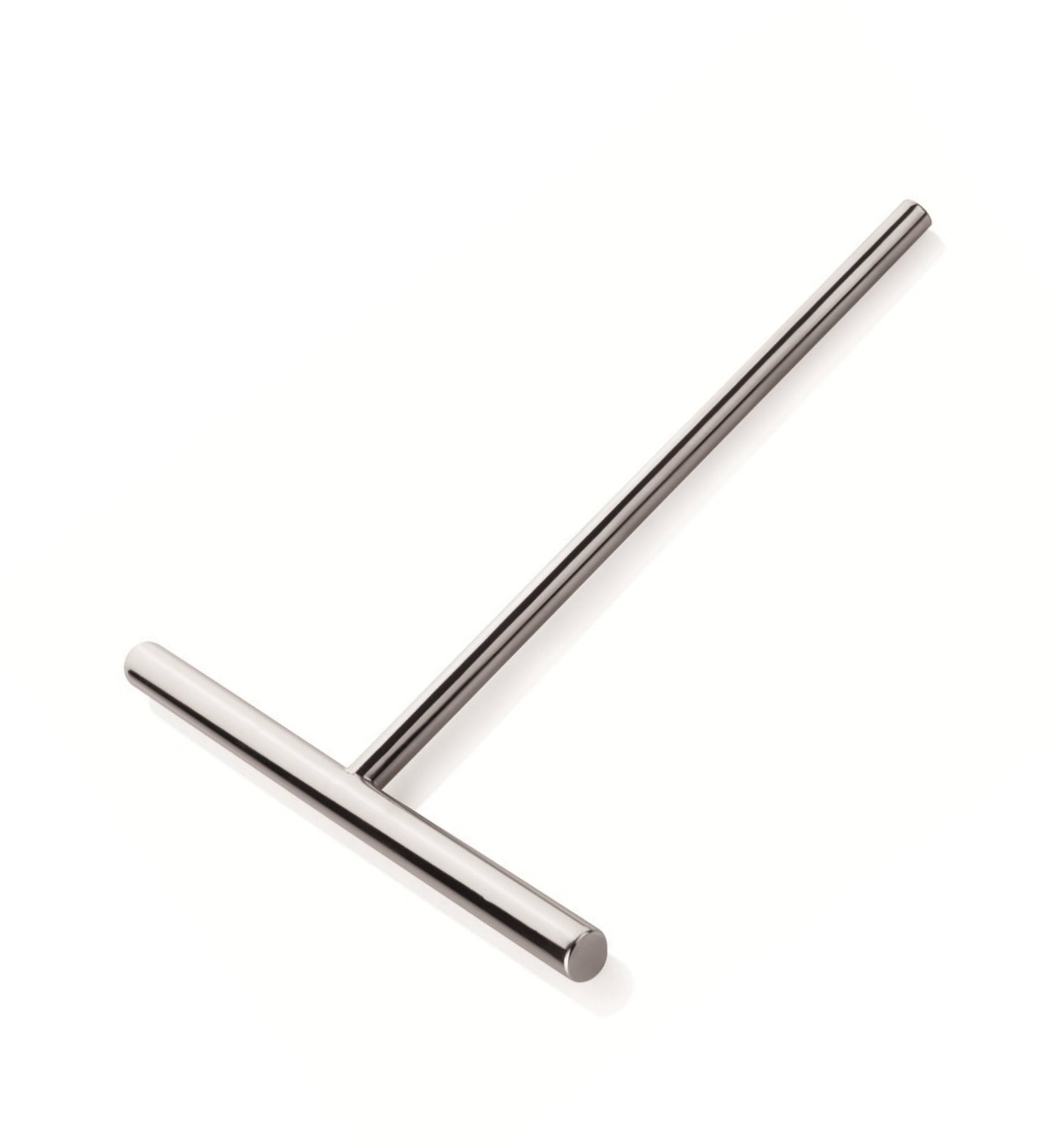 Kerafactum 20cm Stainless Steel Stendipasta Crepe Maker - Long Handle Dough Spreader for Perfect Crepes & Pancakes - Ideal for Home Kitchens, Breakfast Restaurants & Catering Events