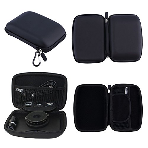 **EVA Hard Shell Carry Case Bag Cover for Garmin TomTom 5-Inch GPS Navigator - Durable Protector for NAV GPS Devices - Perfect for Travel, Hiking & Road Trips**