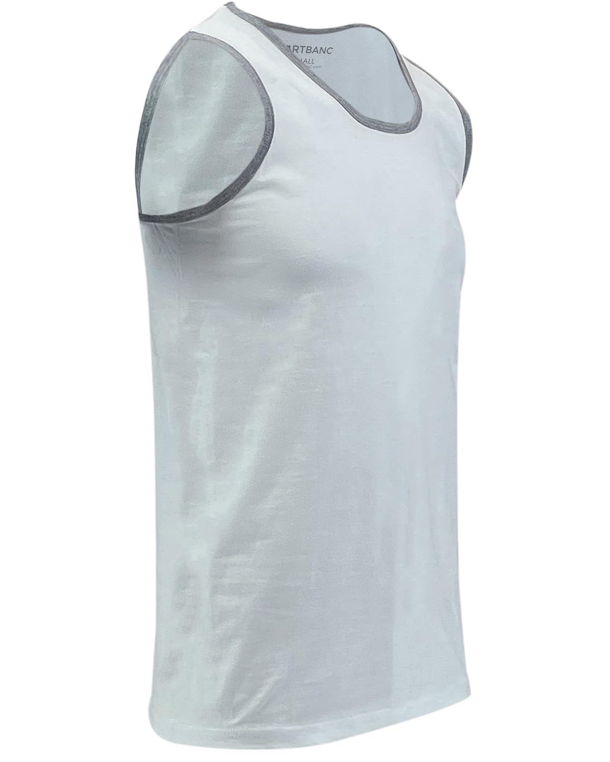 SHIRTBANC Men's Cotton Tank Top - Breathable Workout Shirts for Gym, Running & Beach - Sleeveless Muscle Tee for Summer Outdoor Activities