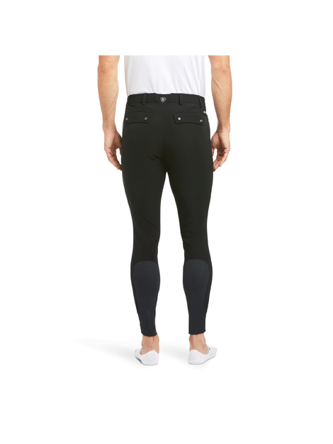 Ariat Men's Tri Factor Grip Knee Breeches - Equestrian Riding Pants for Horseback Riding & Show Jumping