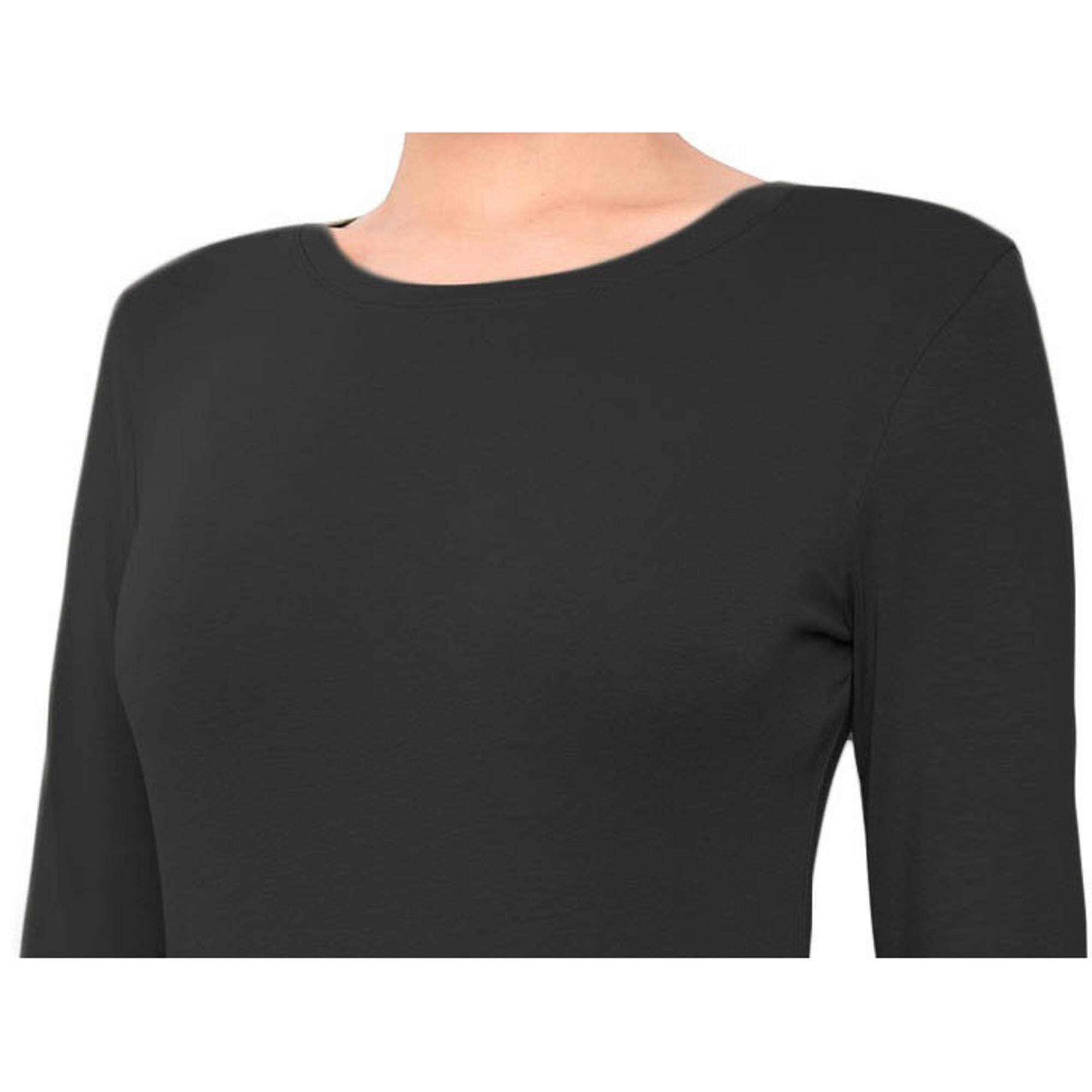 Planet Gold Juniors' Long-Sleeve T-Shirt for Girls - Soft Cotton Comfort Fit Black XL - Perfect for School, Playdates & Casual Outfits