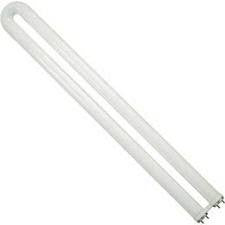 GE 72119 F31T8/SPX41/U/ECO U-Shaped Fluorescent Light Bulb - 31W T8 4100K Cool White Energy Saving Lamp for Office, Garage & Workshop Lighting