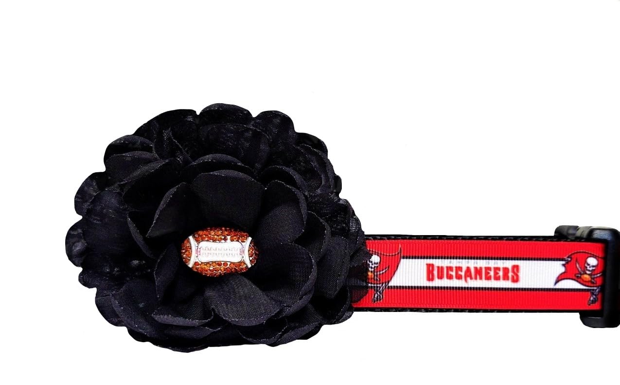Buccaneer Dog Collar - Adjustable Nylon Pet Collar with Metal Buckle for Small Medium Large Dogs - Perfect for Walking, Training & Outdoor Adventures