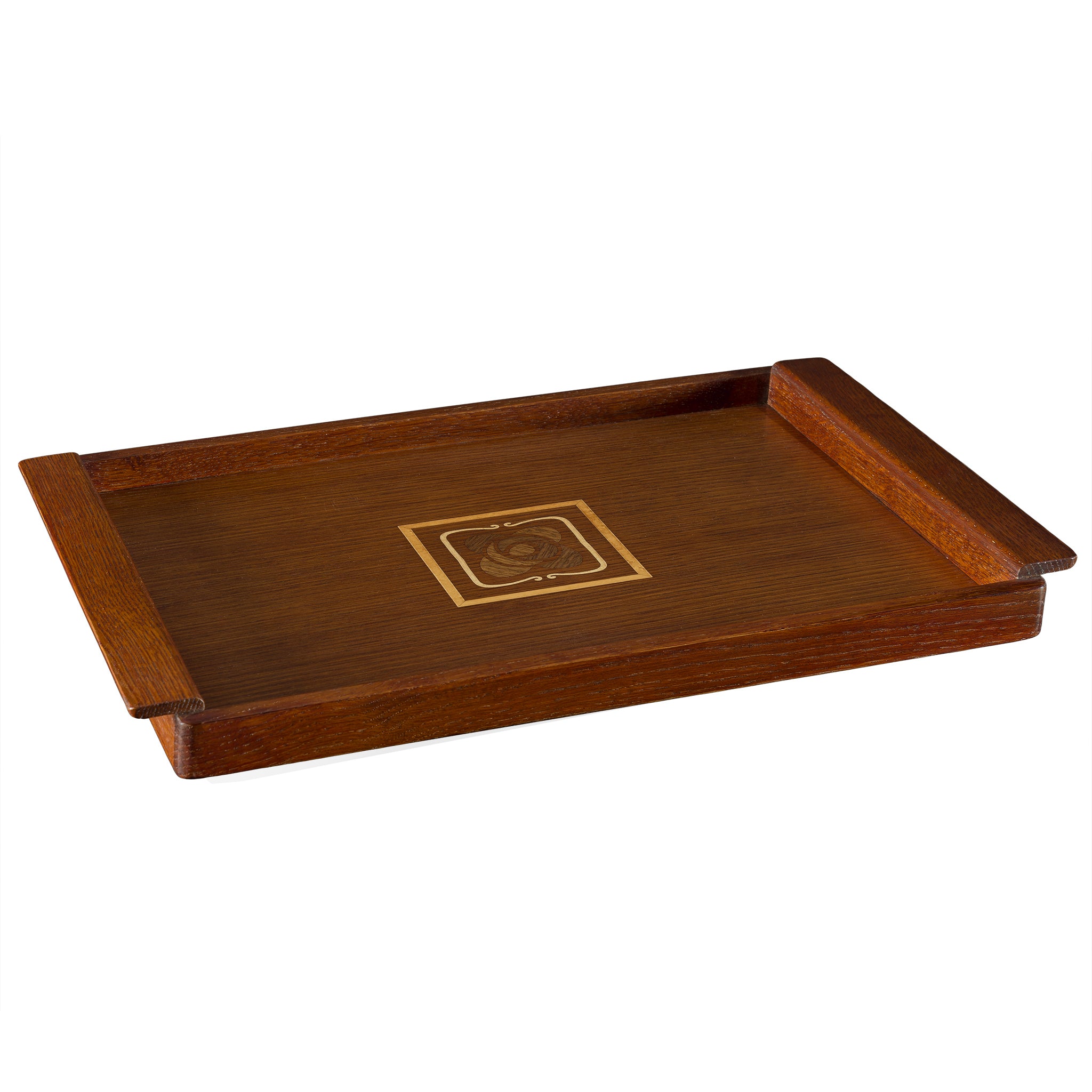Mission Rose Serving Tray - Elegant Wooden Tray for Coffee, Breakfast, and Home Decor | Perfect for Dining, Entertaining, and Gift Giving