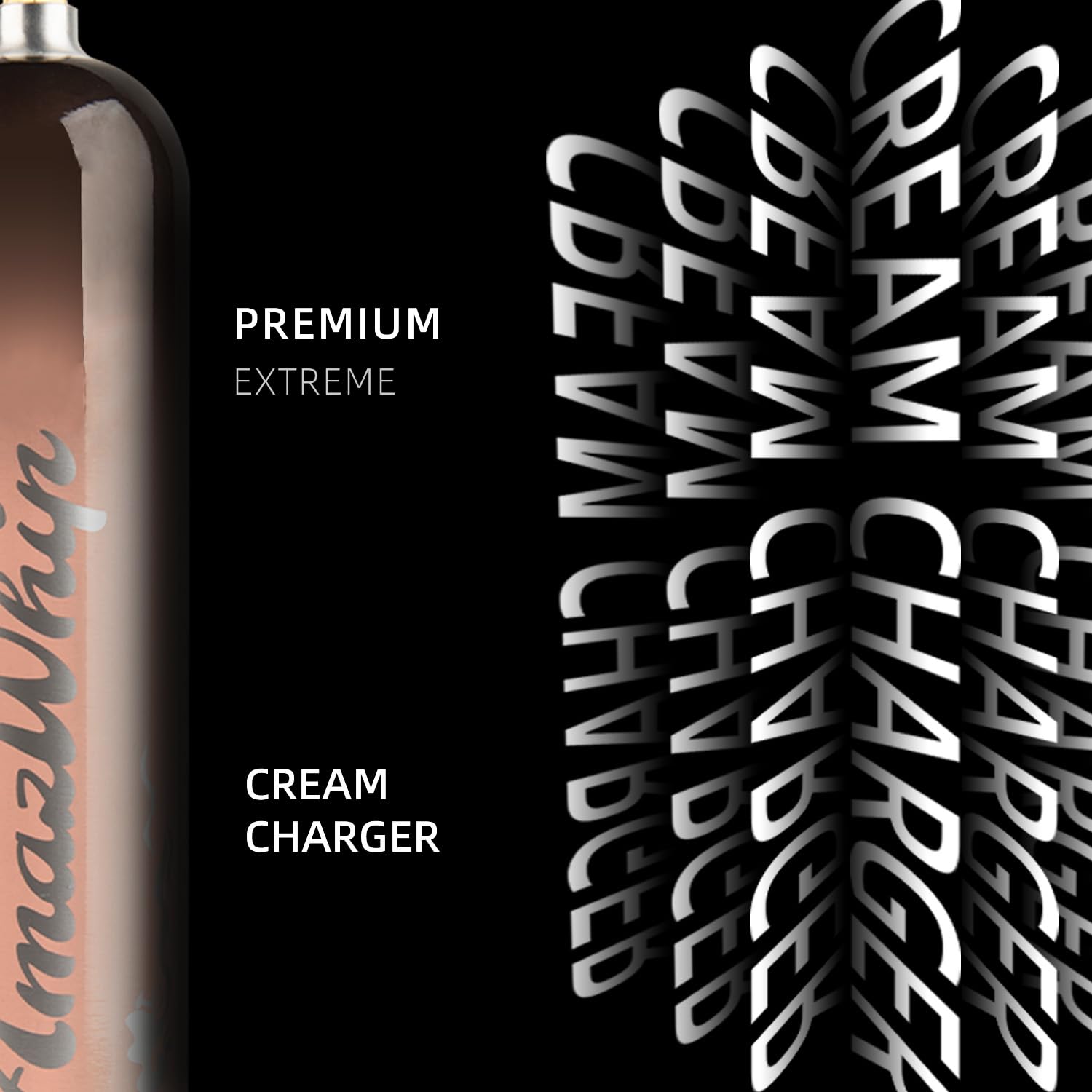 640g Whipped Cream Chargers – Ultra Light Aluminum N2O Cartridges (6 Pack) for Professional Desserts, Coffee Toppings & Home Baking
