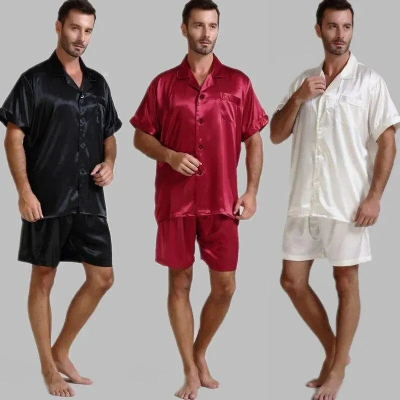 Till Morning Hour Men's Pajama Set - Soft Cotton Sleepwear for Men, Comfortable Lounge Pajamas for Nighttime & Relaxing at Home