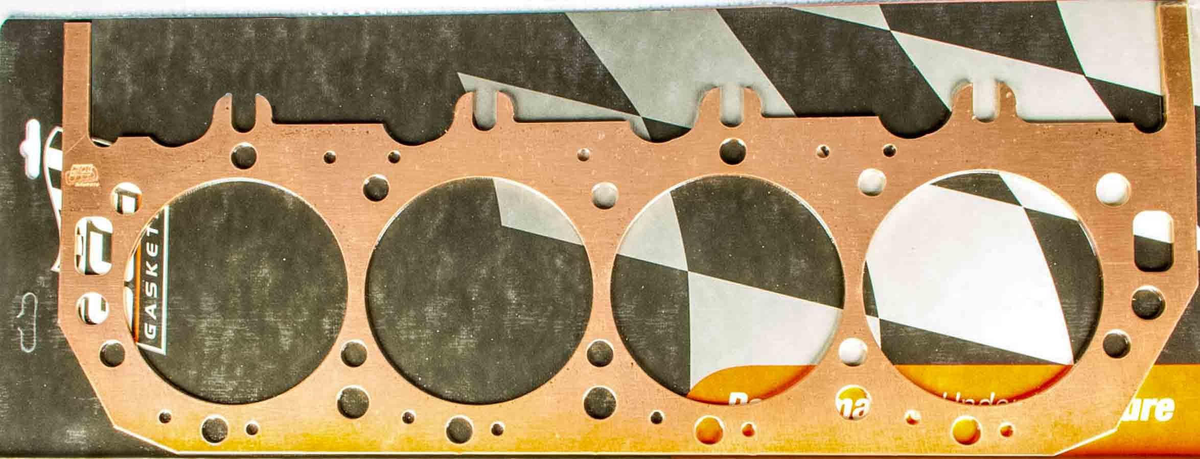 High-Performance Copper Cylinder Head Gasket for Big Block Chevy Engines - 4.630