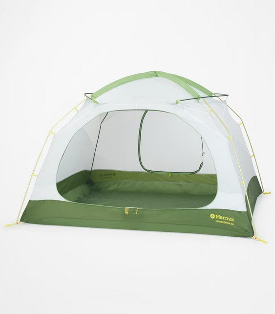 Marmot Limestone 4P Tent - 4 Person Waterproof Camping Tent with Rainfly, Lightweight & Spacious for Outdoor Adventures - Perfect for Family Camping, Hiking Trips, and Backpacking in All Seasons