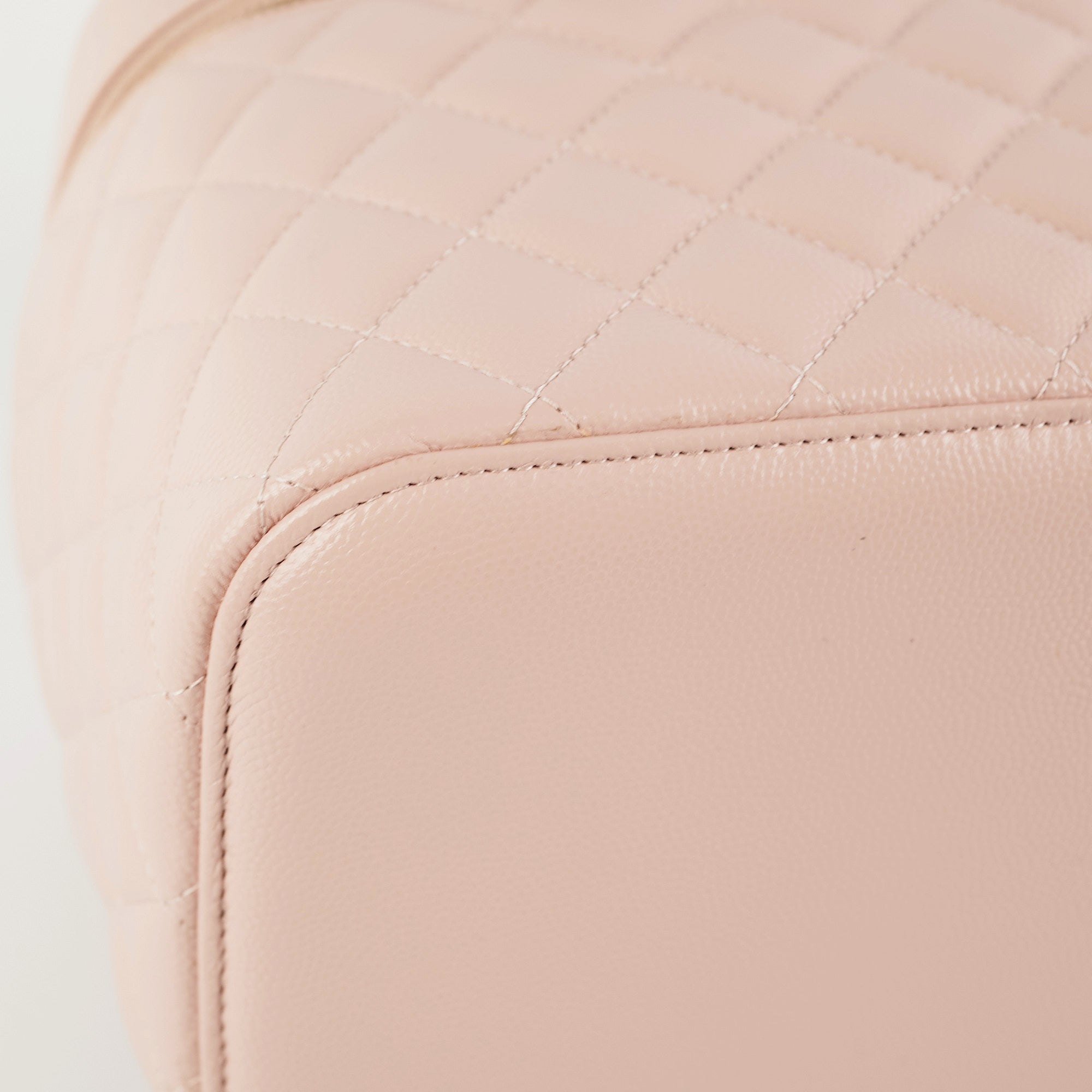 Chanel Pink Caviar Vanity Case 21C - Luxury Makeup Bag for Women | Perfect for Travel, Bridal & Everyday Use