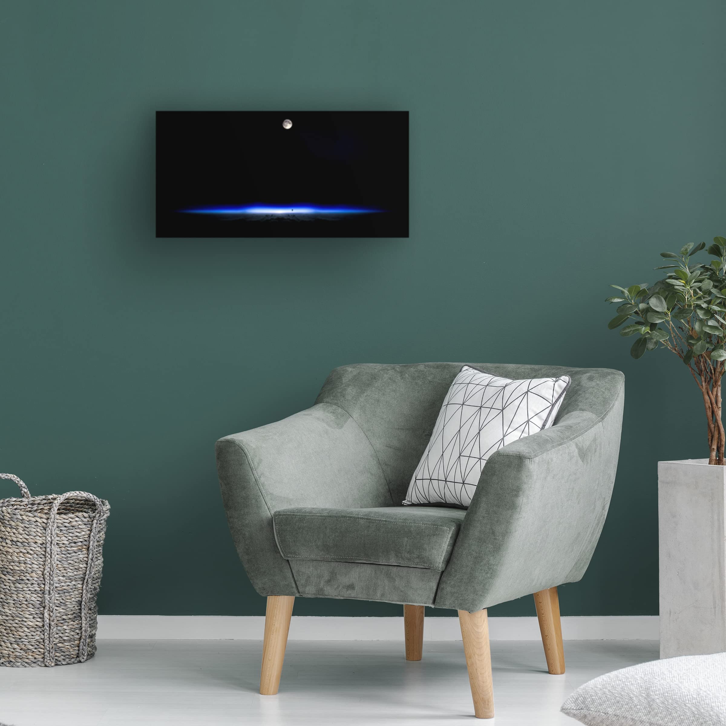 Trademark Fine Art 'Explorer' Canvas Wall Art by Thomas Thomopoulos - Nature Landscape Painting for Living Room, Bedroom & Office Decor