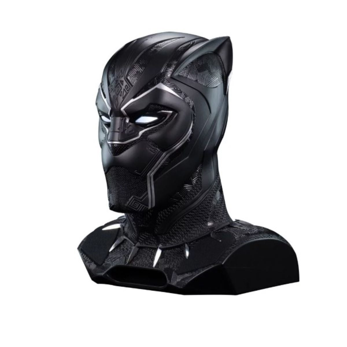 Marvel Black Panther 1:1 Life-Size Bluetooth Speaker with LED Projection - Wireless Portable Speaker for Home Theater, Movie Nights & Marvel Fan Collectibles
