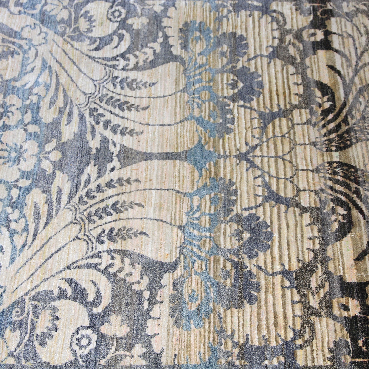 Black Alchemy Transitional Silk Runner Rug 3'2 x 15'5 - Elegant Hallway Runner for Home Decor & High Traffic Areas