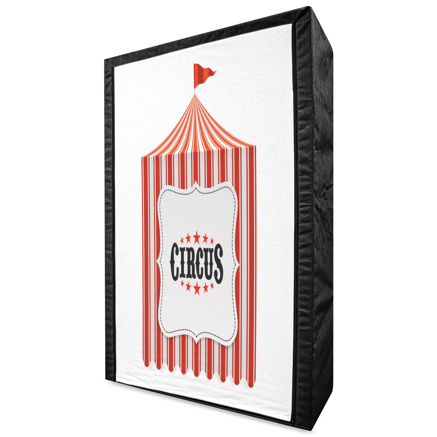 Ambesonne Circus Portable Fabric Wardrobe - 42.5