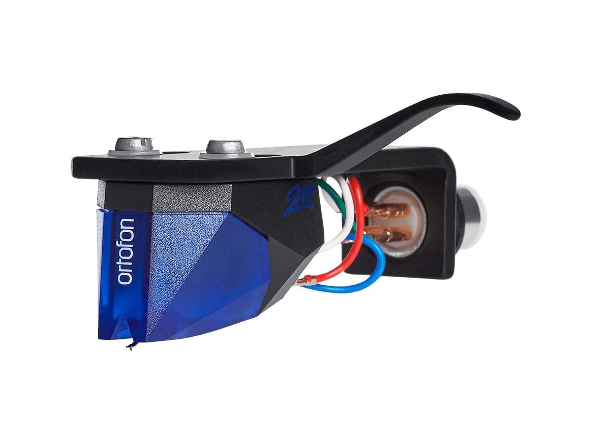 Ortofon 2M Blue Pre-Mounted on SH 4 Phono Cartridge - High-Fidelity Vinyl Record Player Upgrade for Audiophiles & Home DJs