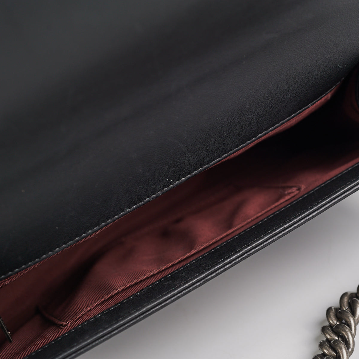 Chanel New Medium Boy Bag in Black Velvet - Luxury Designer Handbag for Women, Perfect for Evening Parties & Special Occasions
