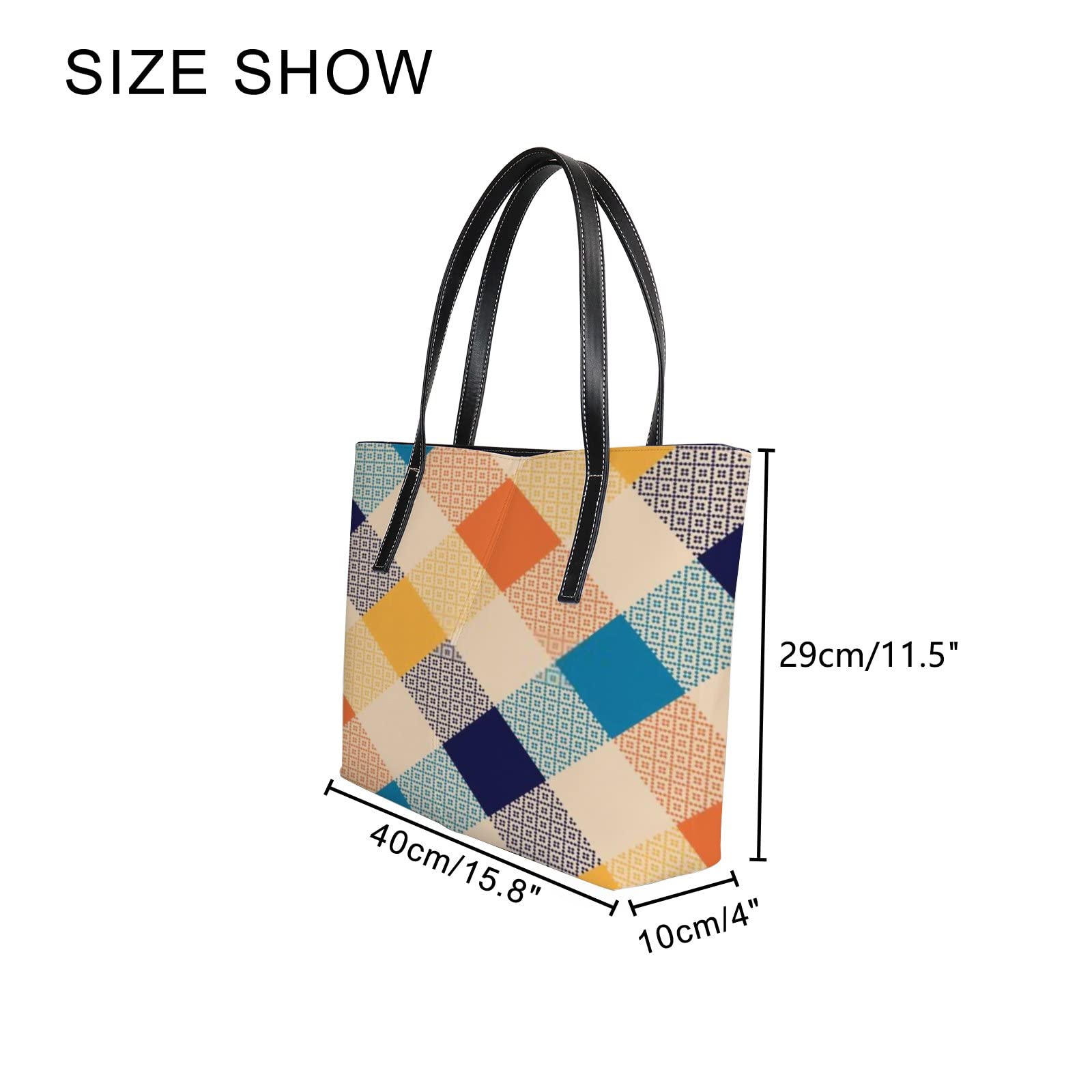 Premium Leather Tote Bag for Women - Stylish Crossbody Work Handbag with Zipper | Perfect for Office, Travel & Everyday Use