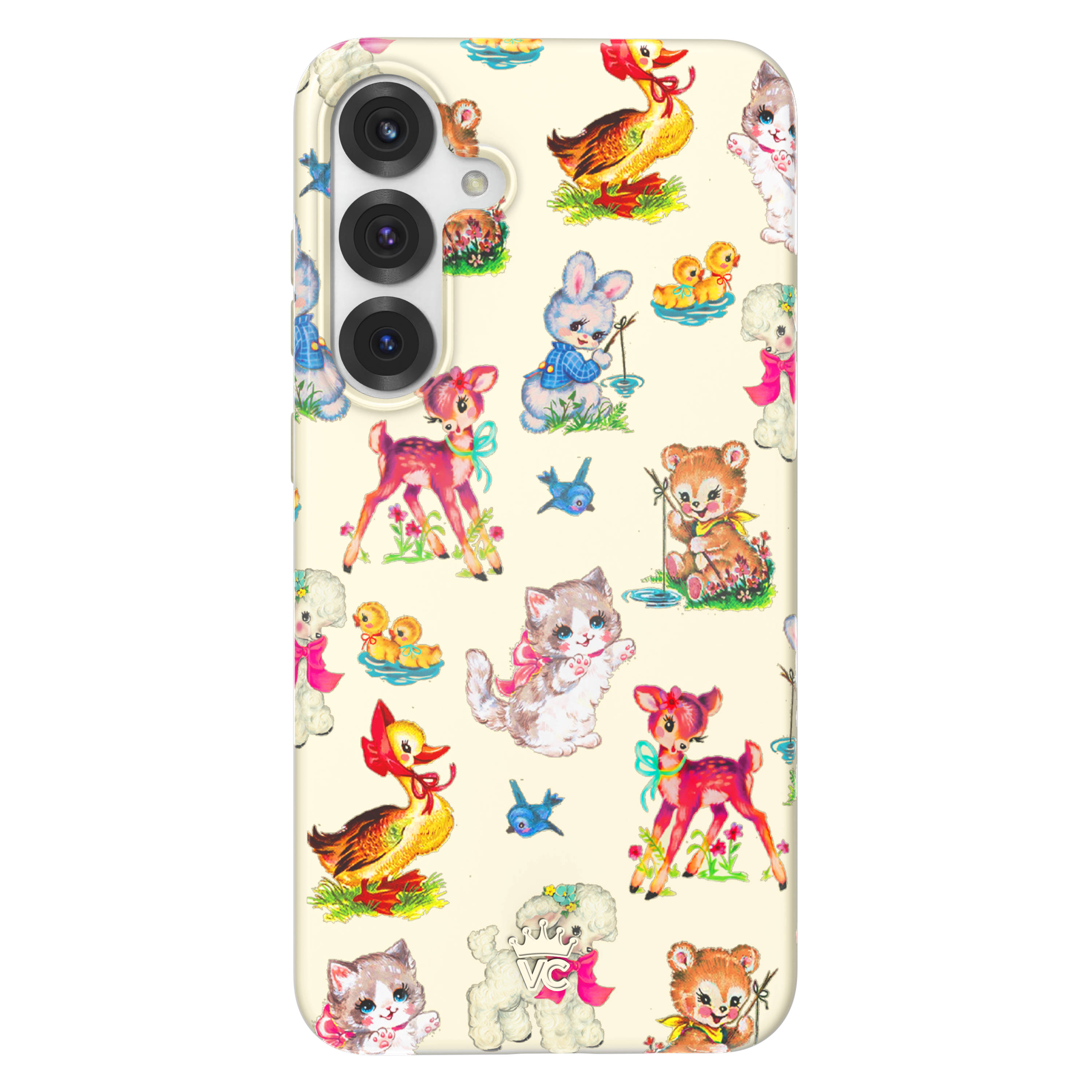 Cute Baby Animals Samsung Phone Case - Protective & Durable Cover for Samsung Galaxy [Model] - Perfect Gift for Kids & Animal Lovers