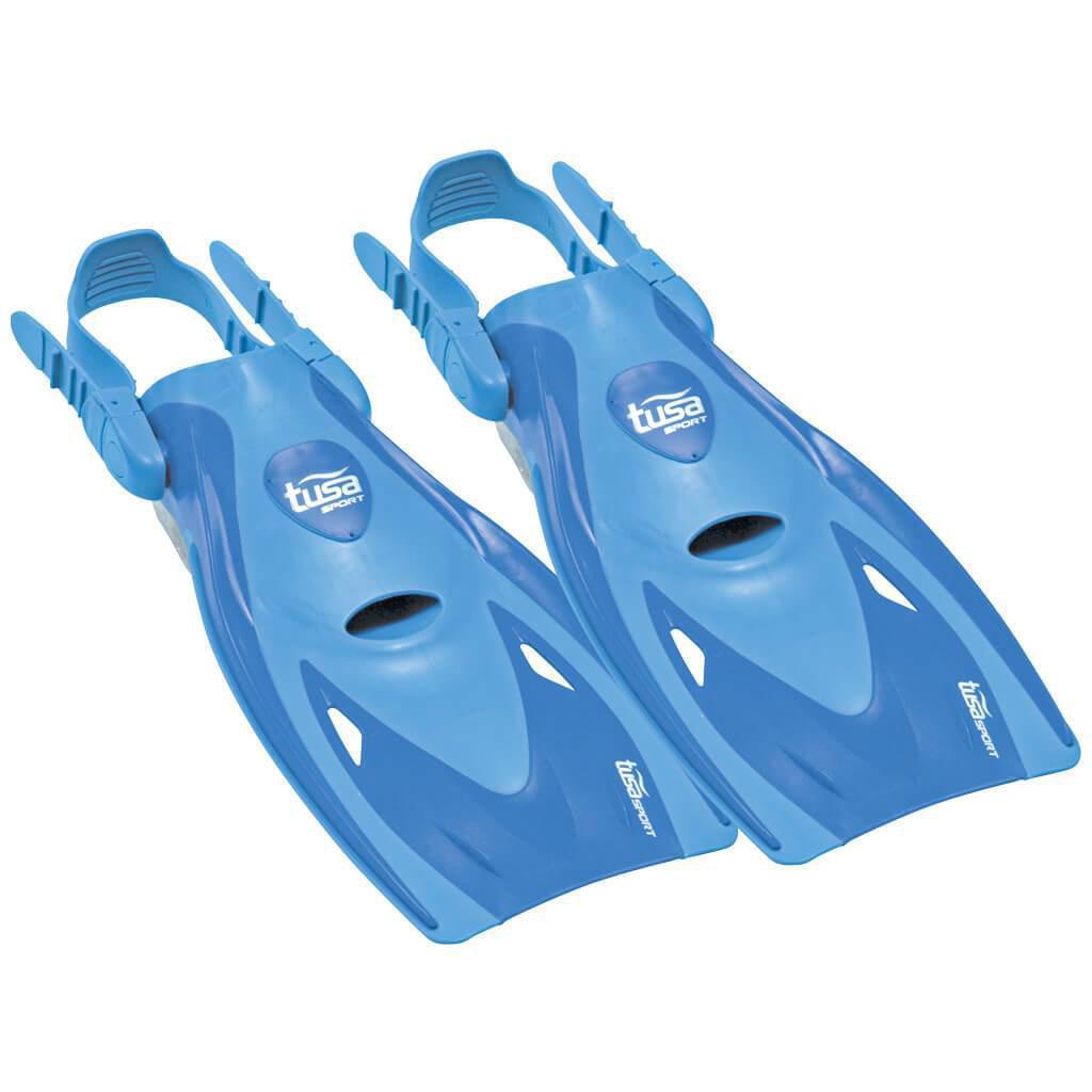 Tusa Sport Long Snorkeling Fins - Professional Diving Fins for Adults - Comfortable Swim Fins for Snorkeling, Scuba Diving & Beach Swimming (Perfect for Ocean, Pool & Water Sports)
