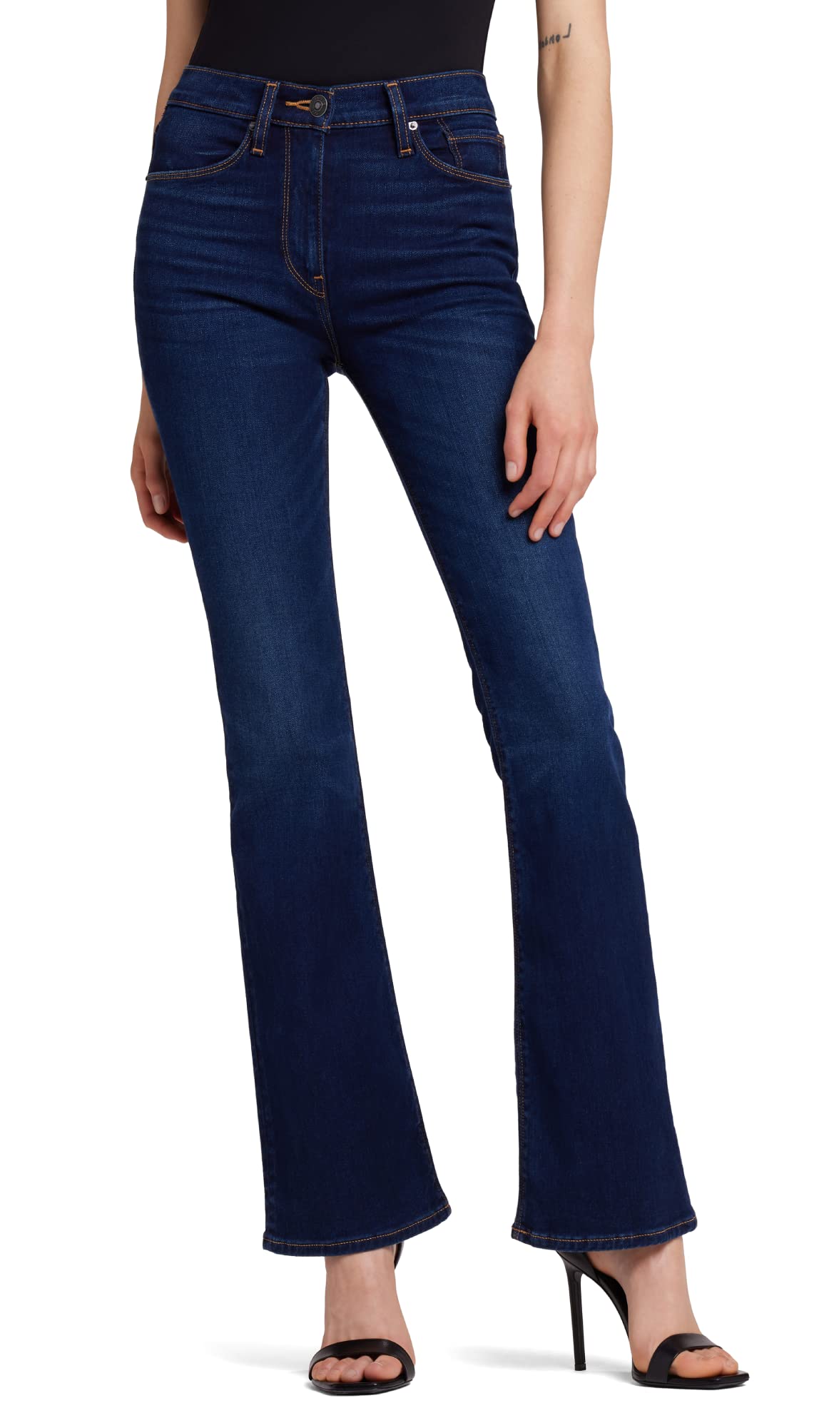 HUDSON Women's Barbara High Rise Bootcut Jeans - Stretch Denim Pants for Casual & Work Wear | Comfortable & Stylish Women's Fashion Jeans for Everyday Outfits