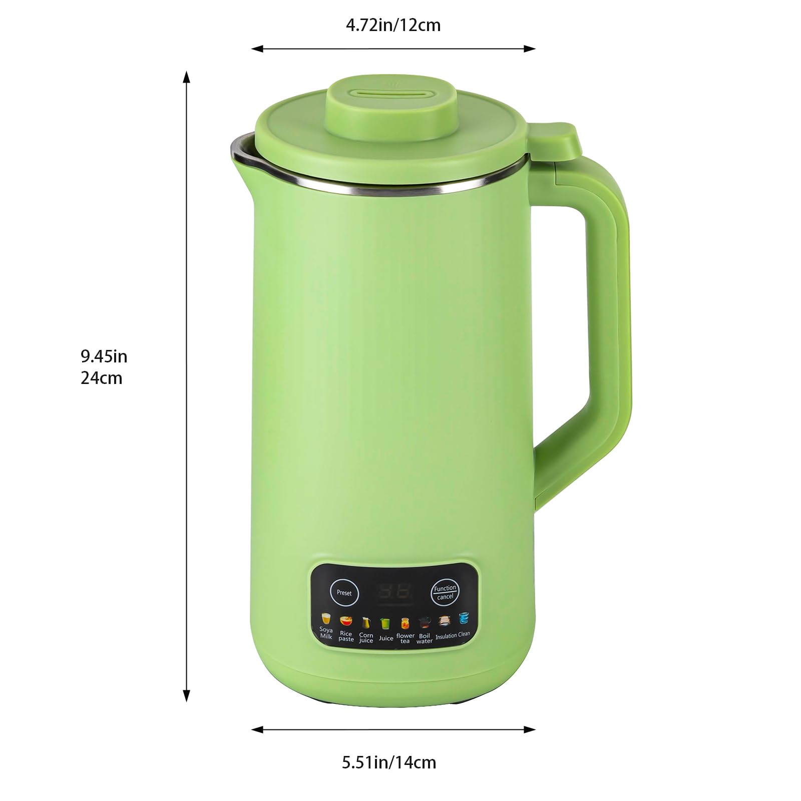 28oz Automatic Nut Milk Maker Machine - Almond, Soy & Dairy-Free Milk Maker with Self-Cleaning, Keep Warm & No Filter Needed | Perfect for Vegan, Keto & Healthy Lifestyles at Home