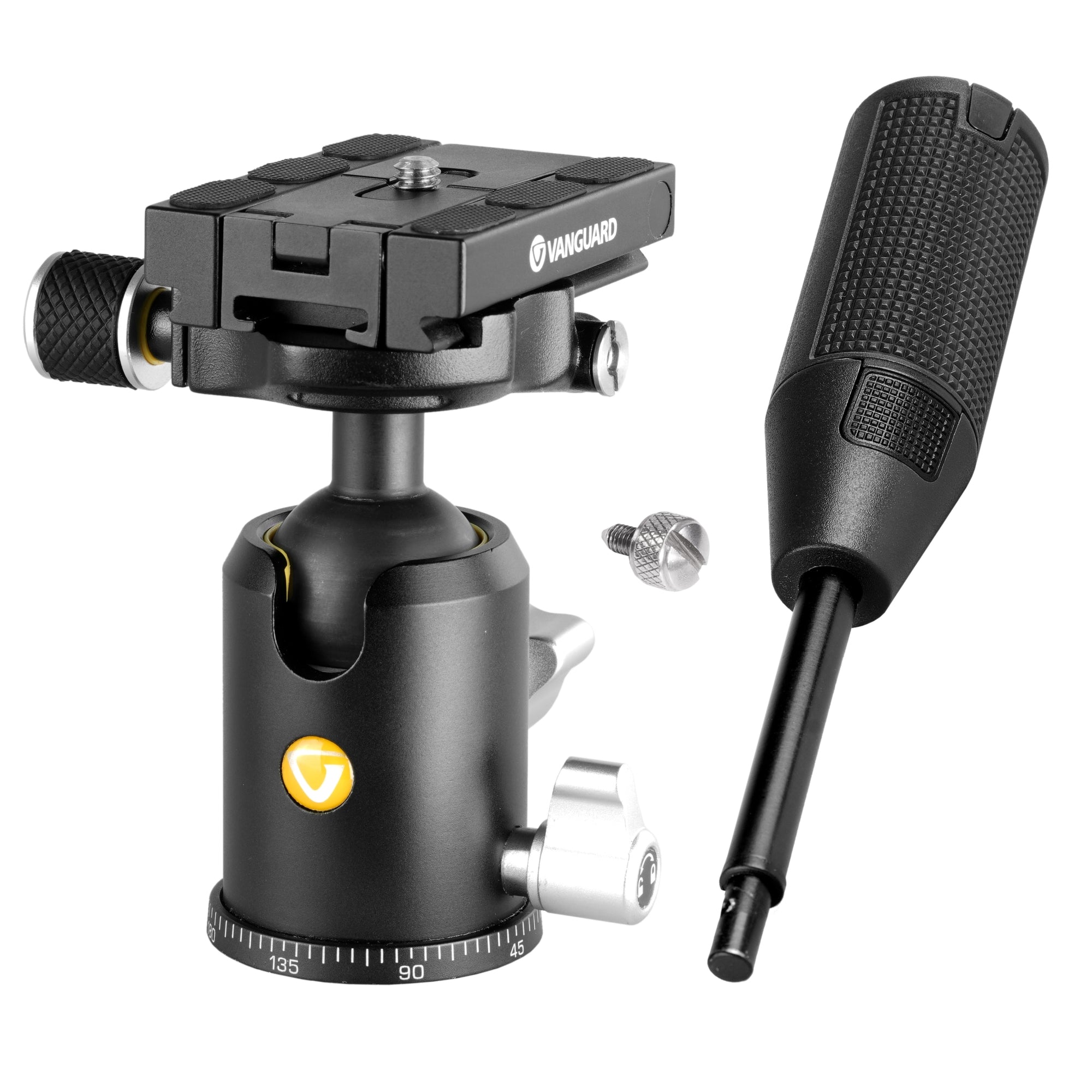 VEO BP 50T Professional Ball Head with Handle - Compatible with DSLR Cameras, Smartphones & Tripods - Perfect for Photography, Vlogging & Outdoor Shooting