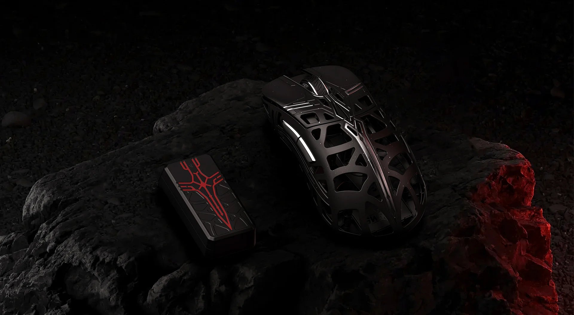WLmouse Sword X Magnesium Wireless Gaming Mouse - Lightweight 59g, 26K DPI, Ergonomic Design for Esports & FPS Gaming - Perfect for PC, Mac, Laptop & Competitive Gaming Sessions
