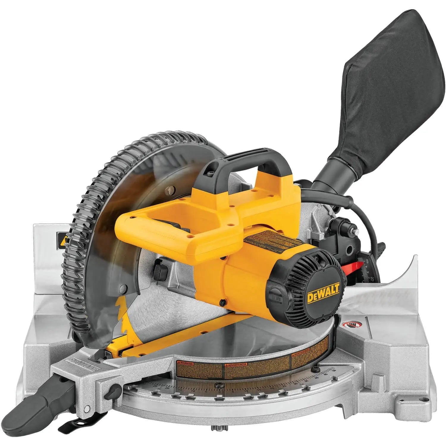 DEWALT DWS713 10-Inch Portable Compound Miter Saw with Laser Guide - Perfect for Woodworking, Trim Installation & DIY Projects