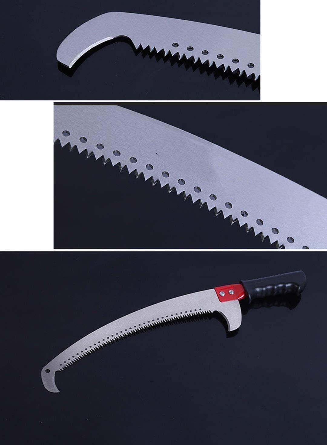Telescopic Tree Pruner Saw - 24FT Curved Branch Cutter for High Tree Pruning & Garden Care