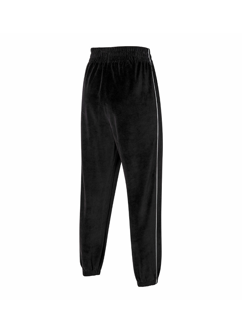 Velour Track Jogger Pants for Women - Soft & Comfortable Lounge Pants - Perfect for Yoga, Running, Gym Workouts & Casual Wear