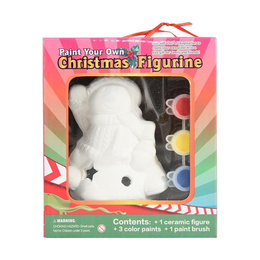 You & I LED Christmas Paint Decoration - Snowman Design (200g) for Holiday Home Decor, Party & Gift Giving