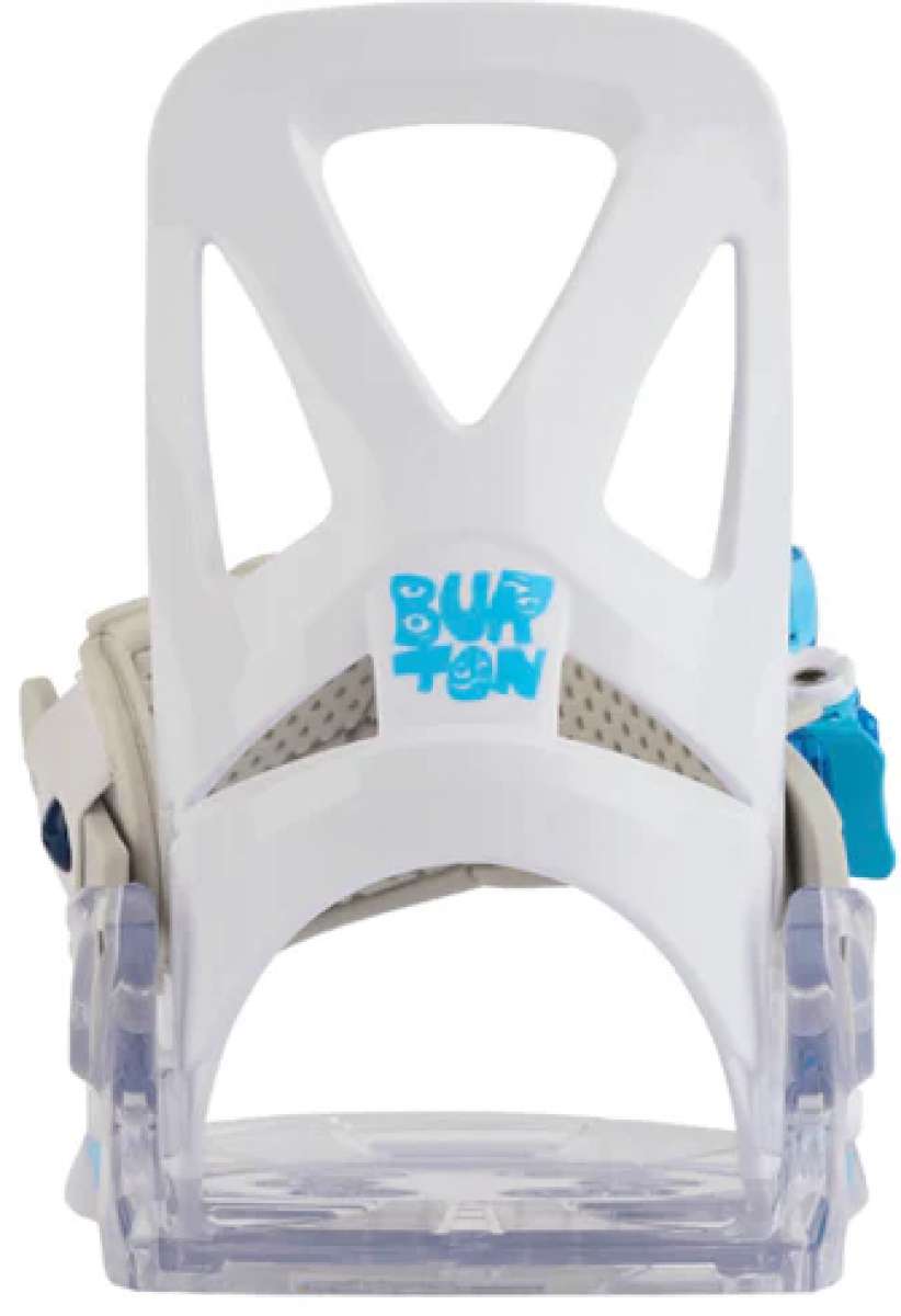 Burton Junior's Grom Disc Snowboard Binding 2024 - Kids Snowboard Bindings for Boys & Girls - Adjustable Strap System - Perfect for Beginner Snowboarders & Youth Riders - Ideal for Mountain Slopes & Snow Parks