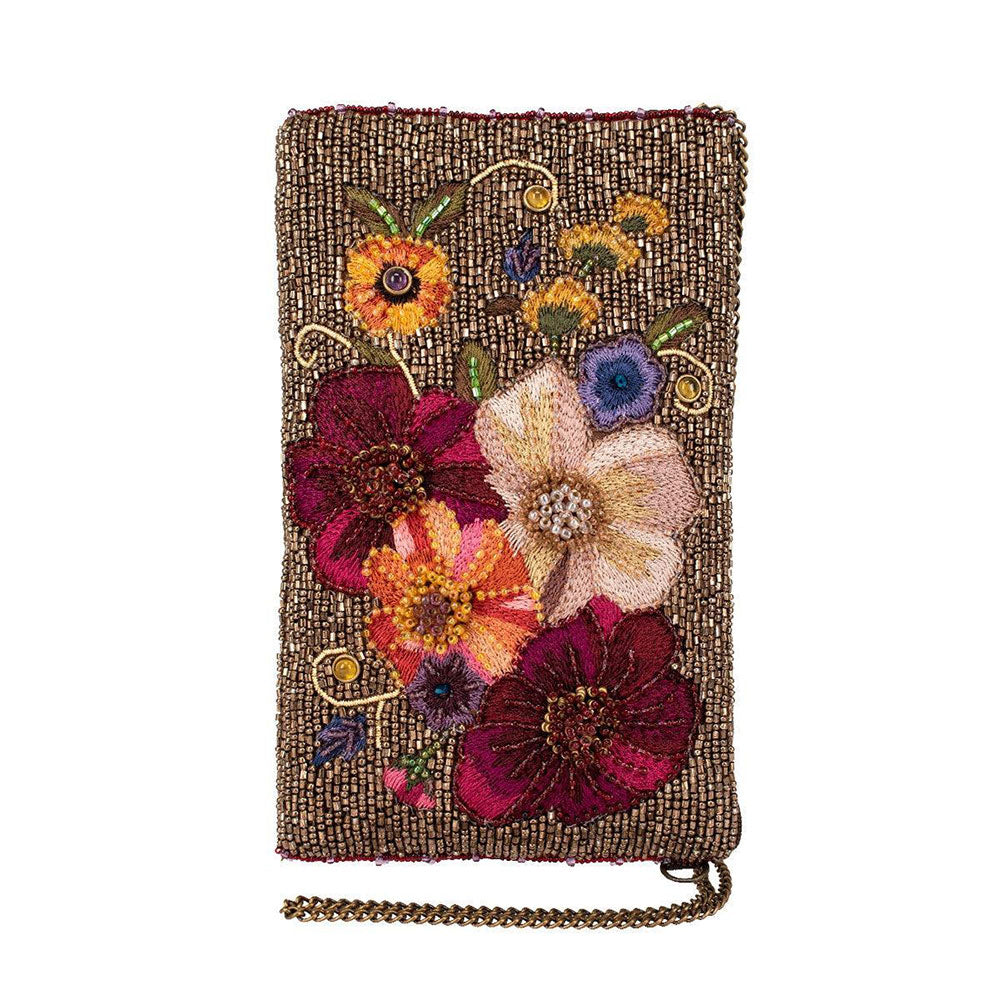 Stylish Budding Romance Crossbody Phone Bag by Mary Frances - Perfect for Everyday Use, Travel & Date Nights