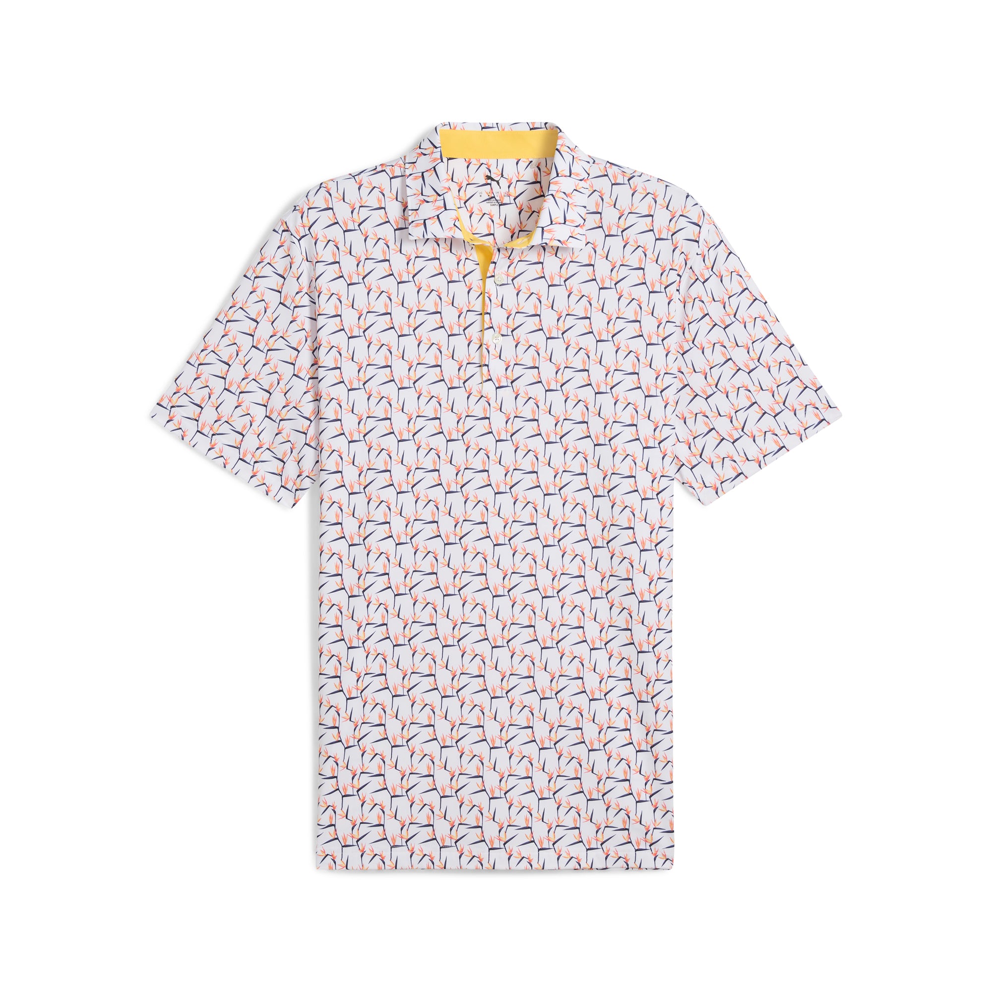 MATTR Paradise Golf Polo Shirt for Men - Breathable & Moisture-Wicking Performance Golf Shirt - Perfect for Golfing, Casual Wear & Outdoor Activities