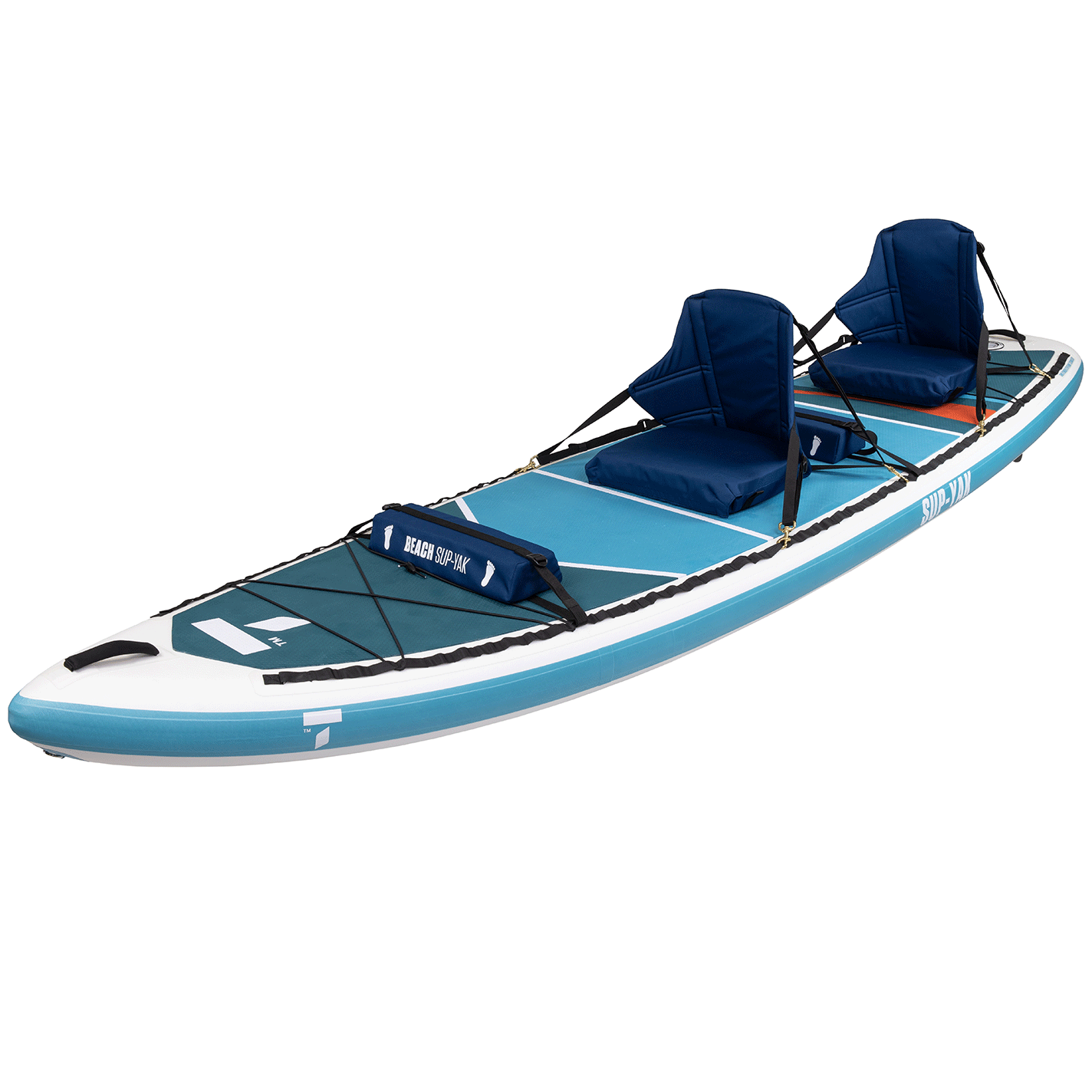 11'6 Inflatable Stand Up Paddle Board & Kayak Combo - Premium SUP with Paddle, Pump, Leash for Beach, Lake, River, Ocean Paddling & Fishing